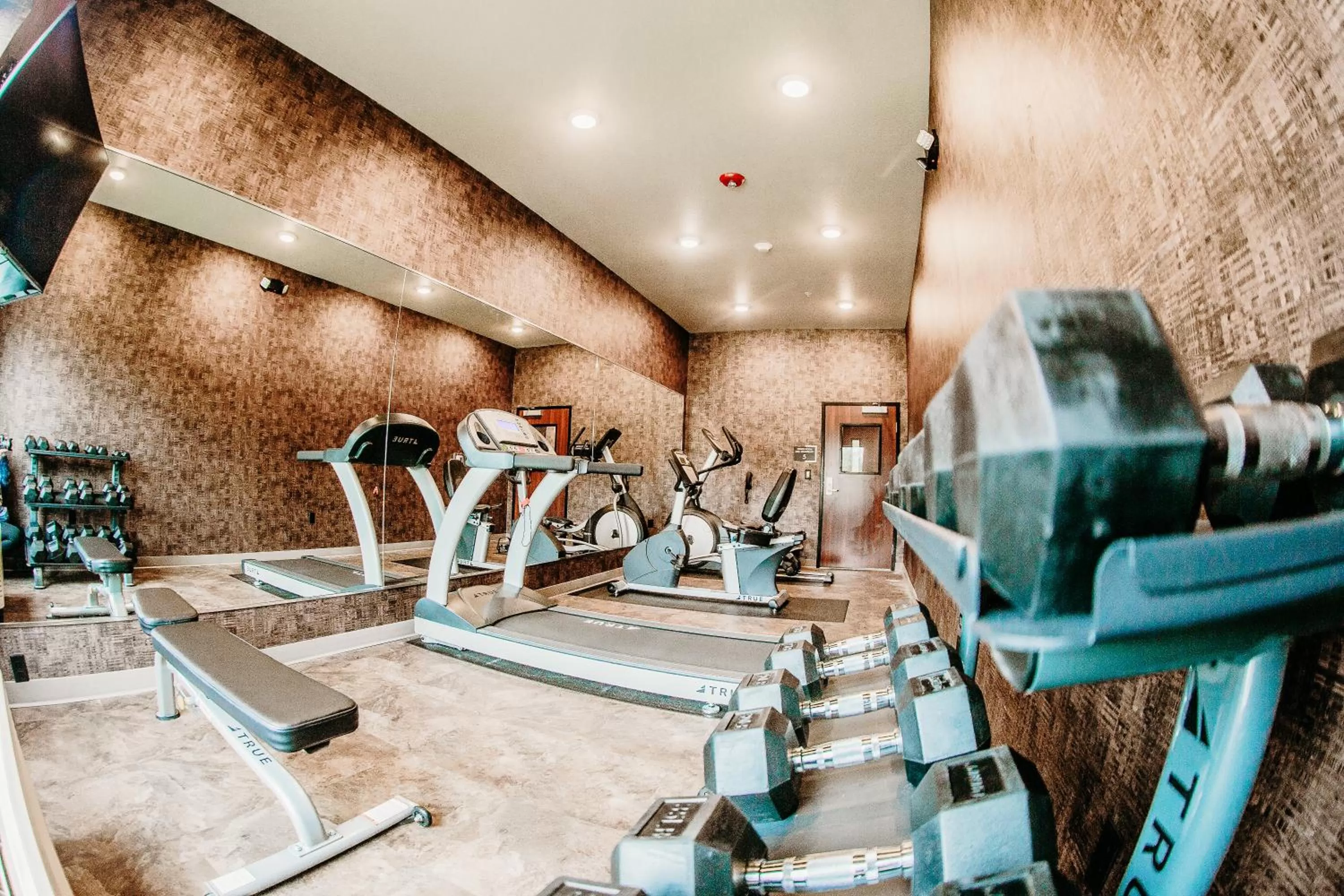 Fitness centre/facilities in Cobblestone Hotel & Suites International Falls