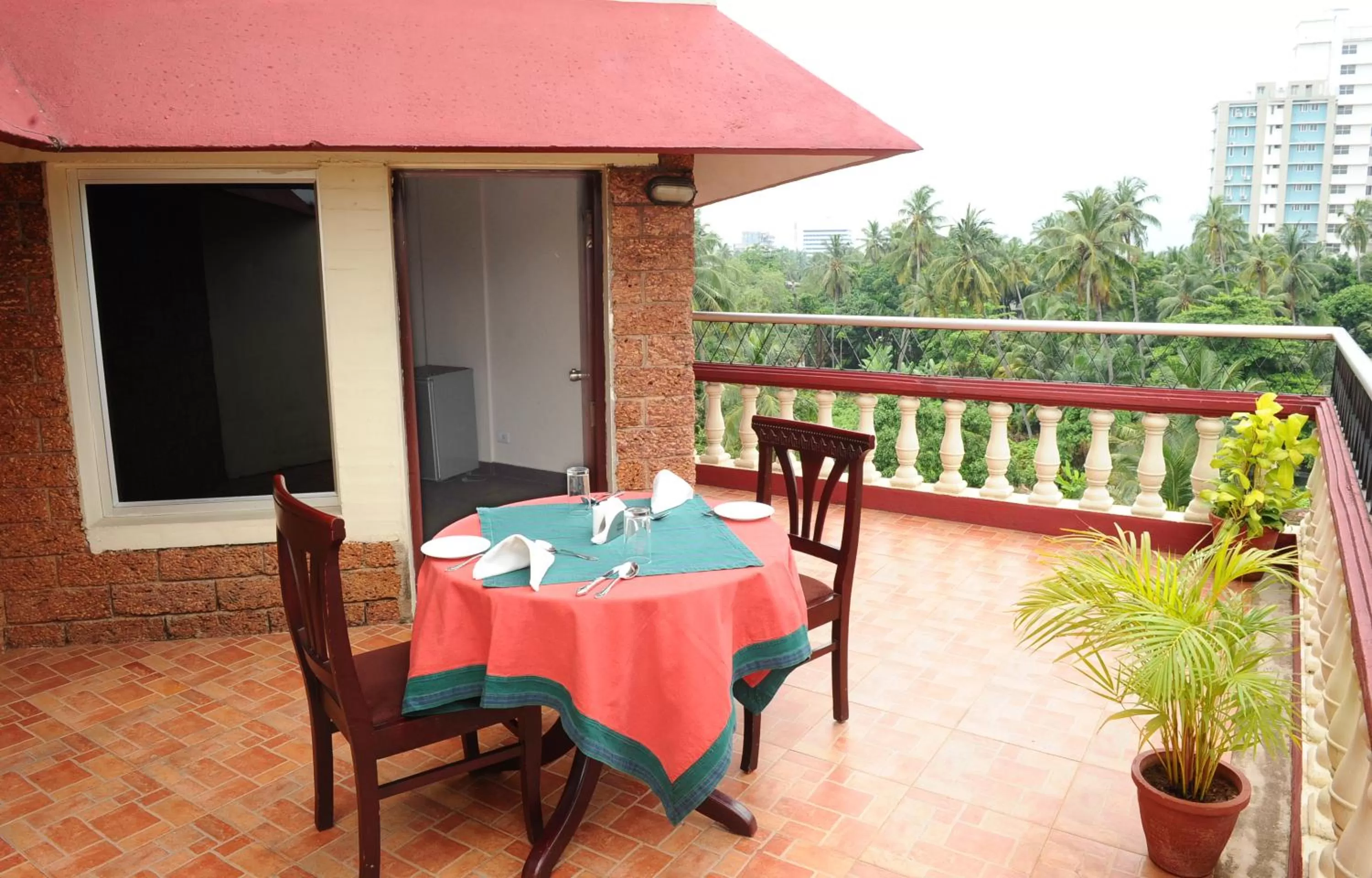 Balcony/Terrace in Manuelsons Malabar Palace