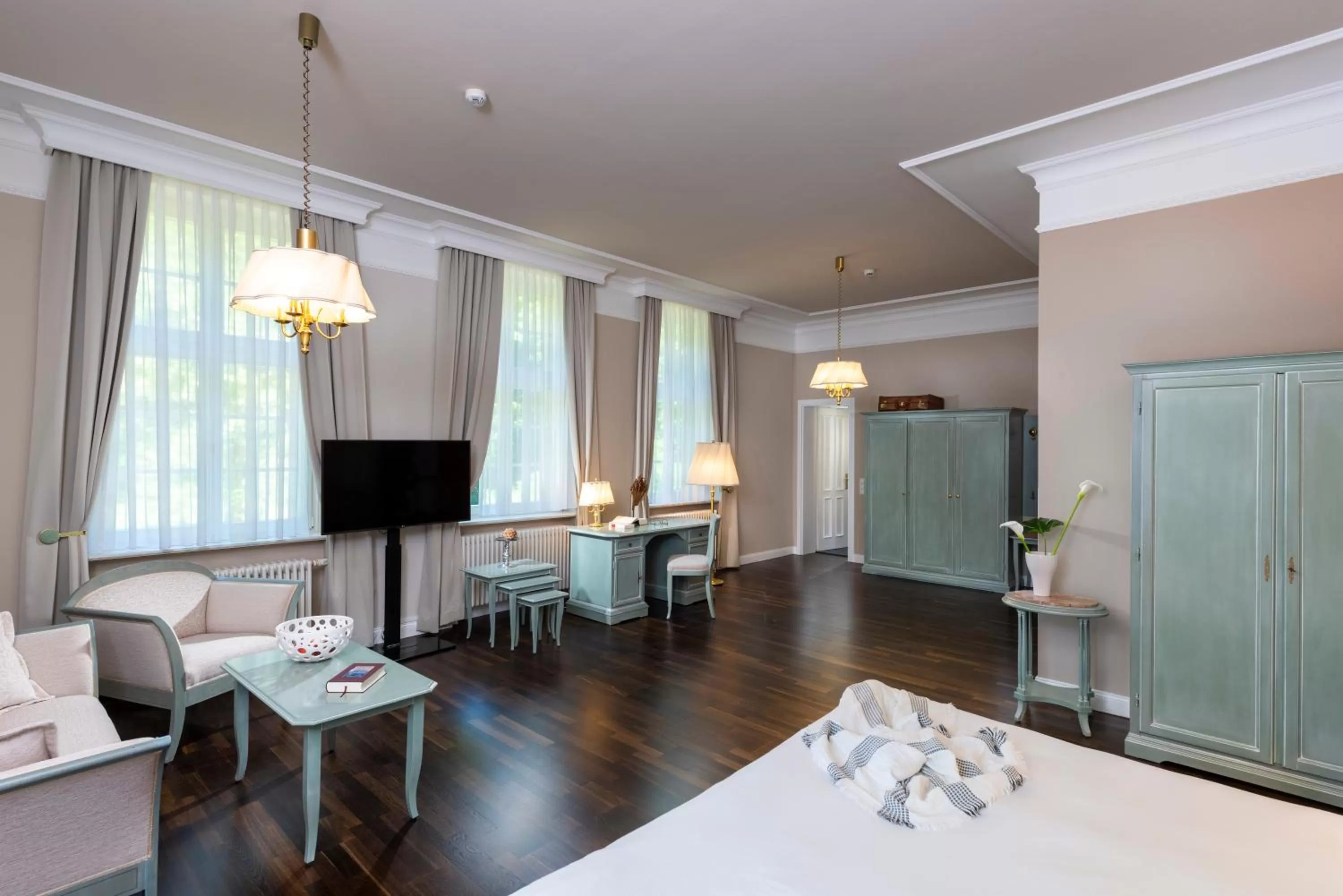 Photo of the whole room, Bed in Precise Resort Rügen Apartments & SPLASH Erlebniswelt