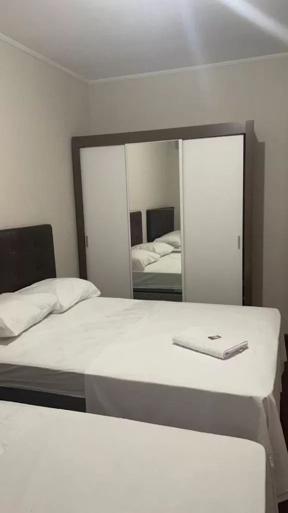 Bed in Apart-Hotel Ijuí