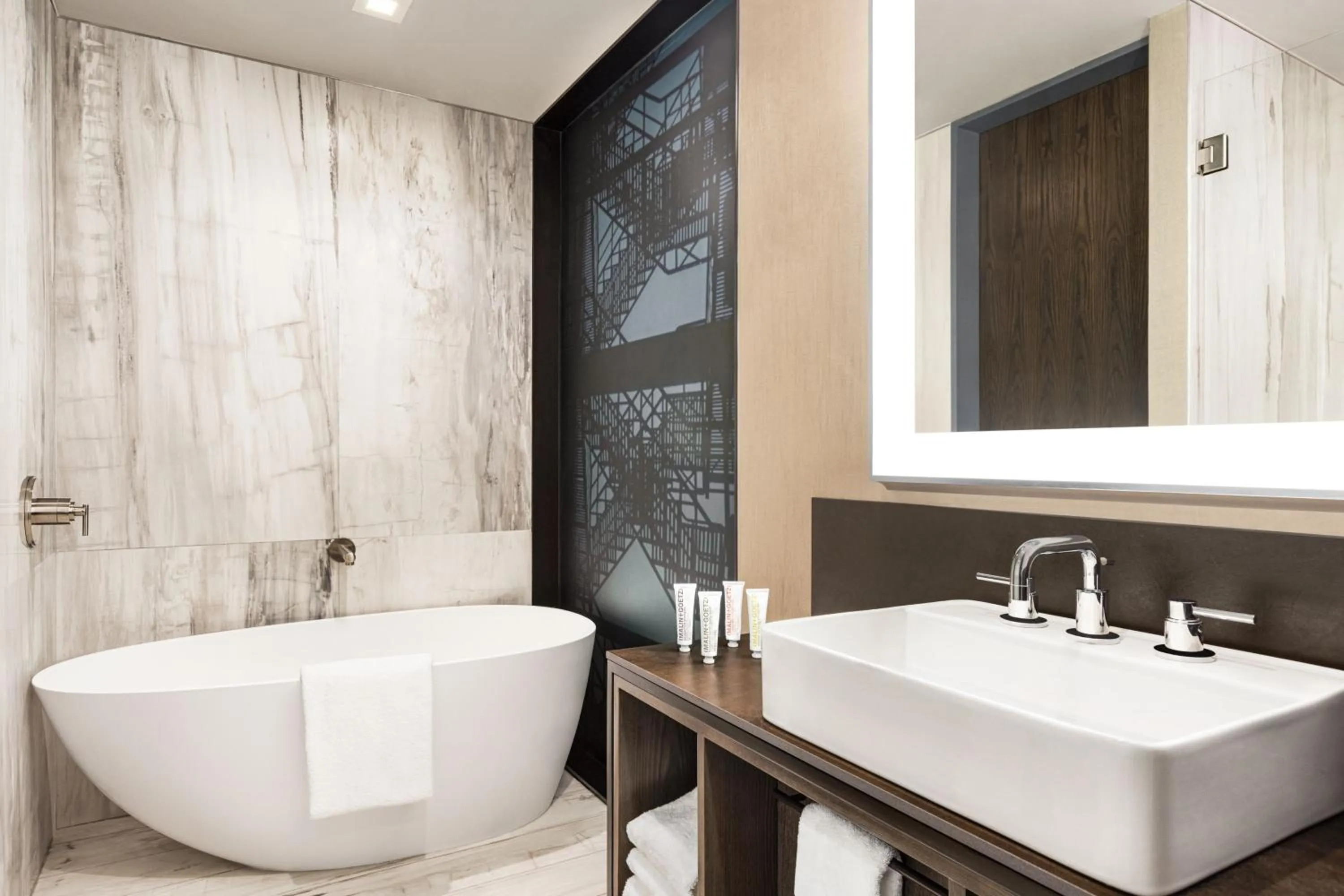 Bathroom in Le Meridien New York, Fifth Avenue