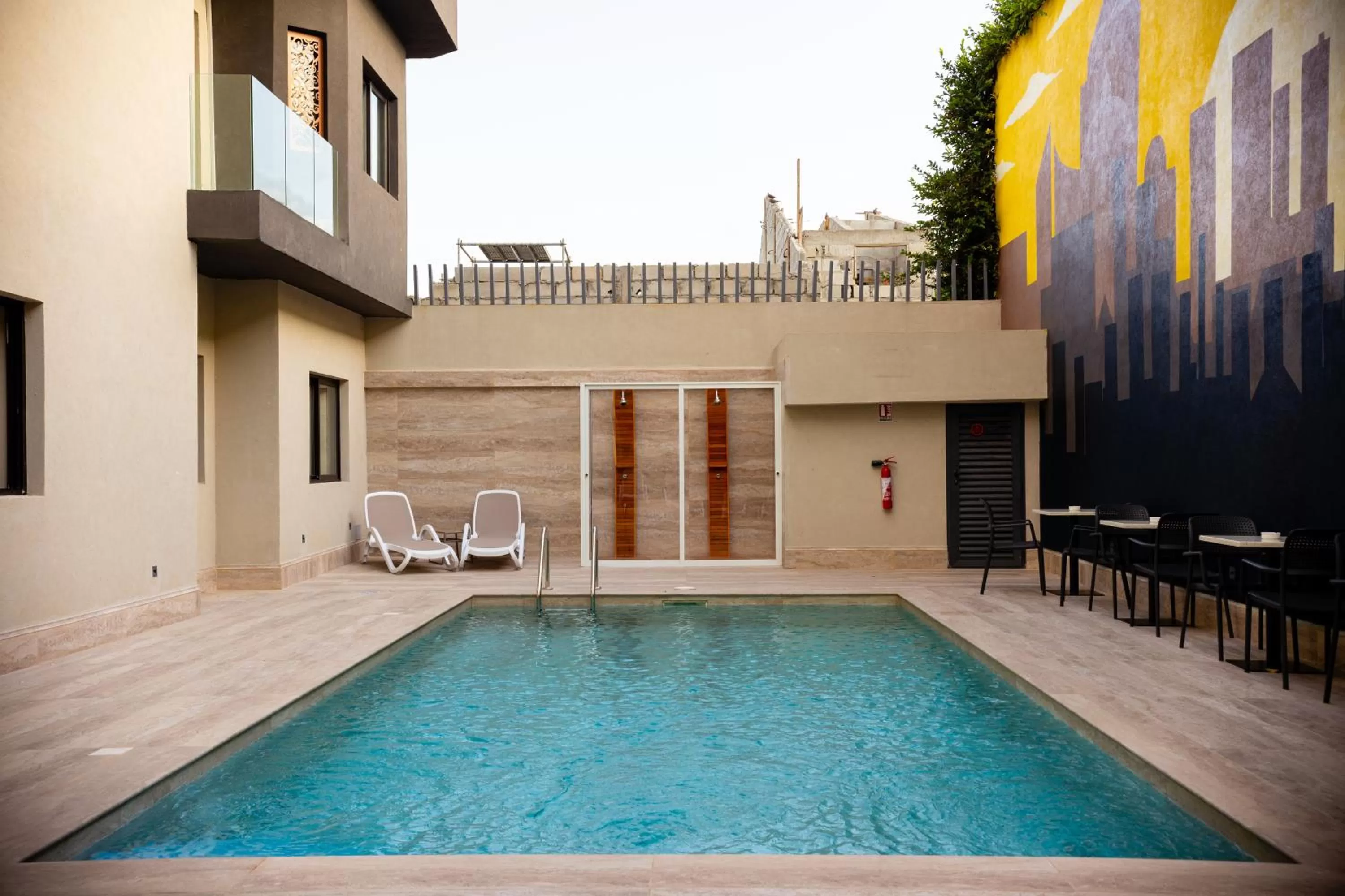 Swimming pool in Silver Moon Hotel
