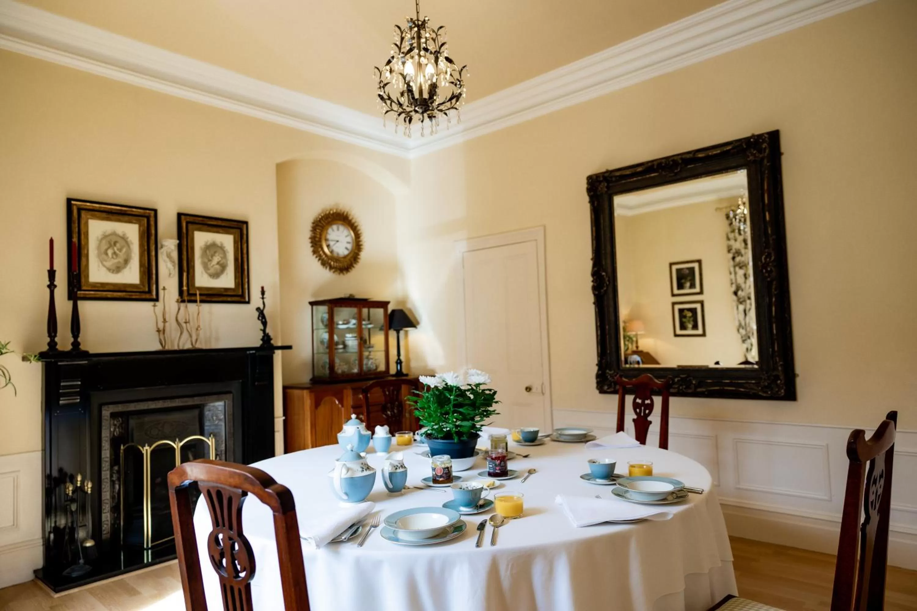 Dining area in Newgate House