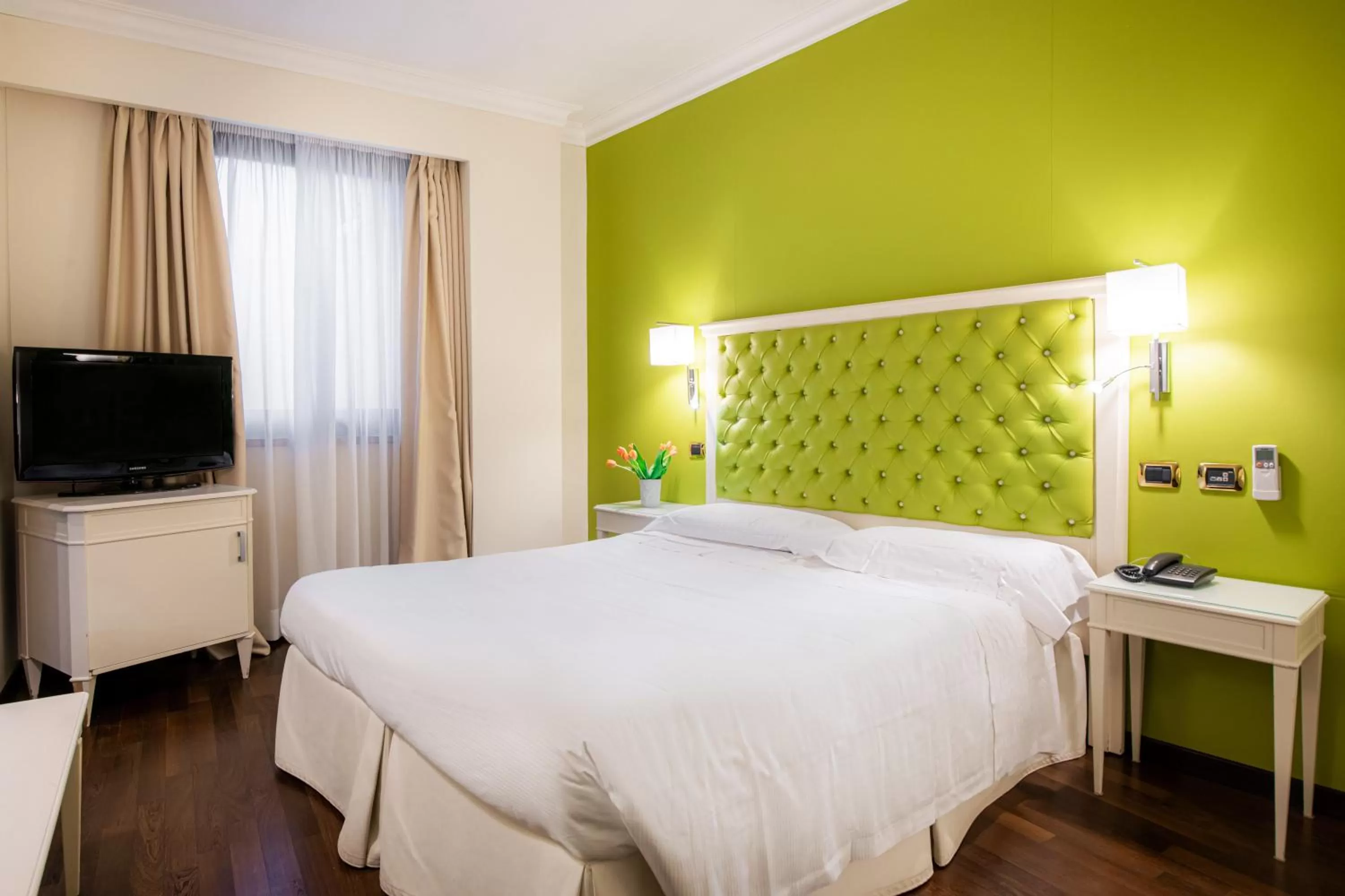 Bedroom, Bed in Trilussa Palace Hotel Congress & Spa