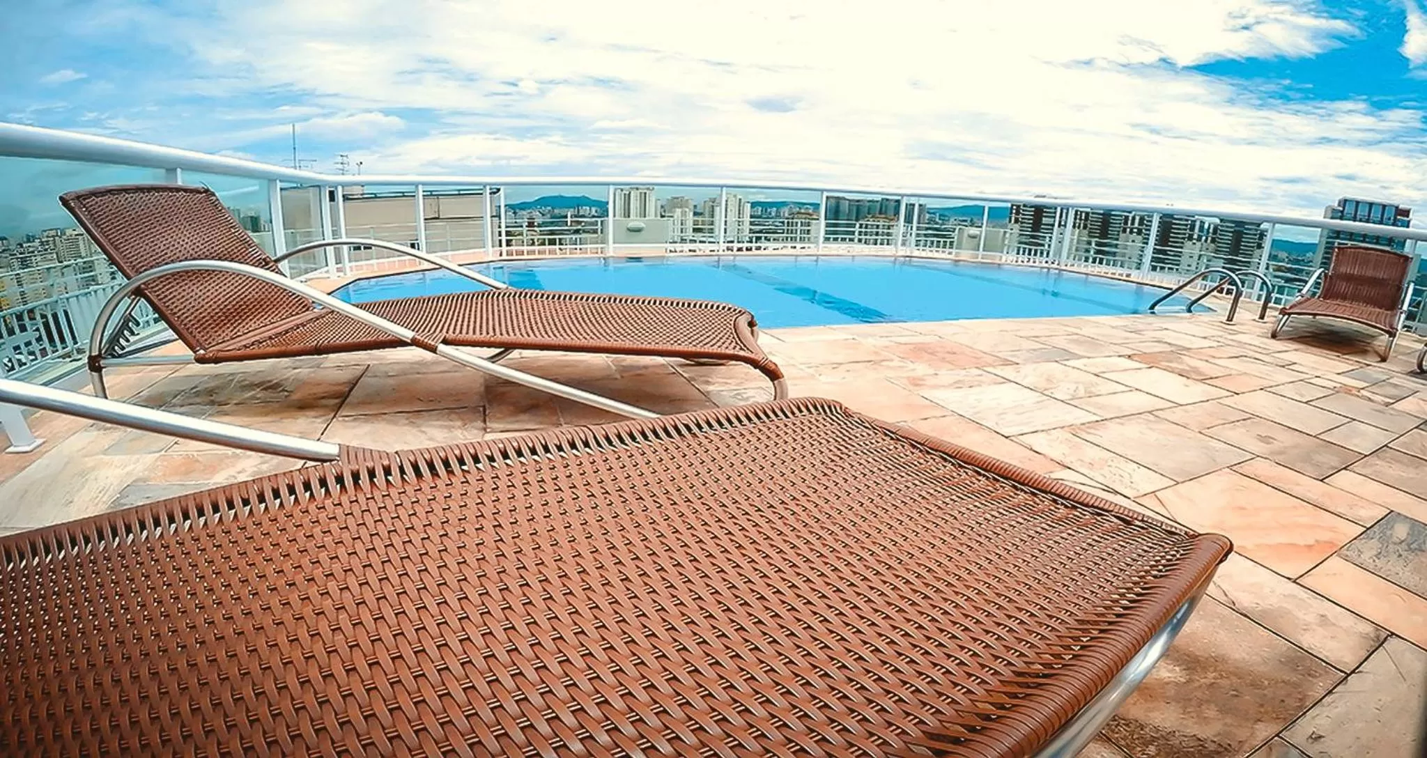 Swimming pool in Plaza Inn American Loft - Barra Funda