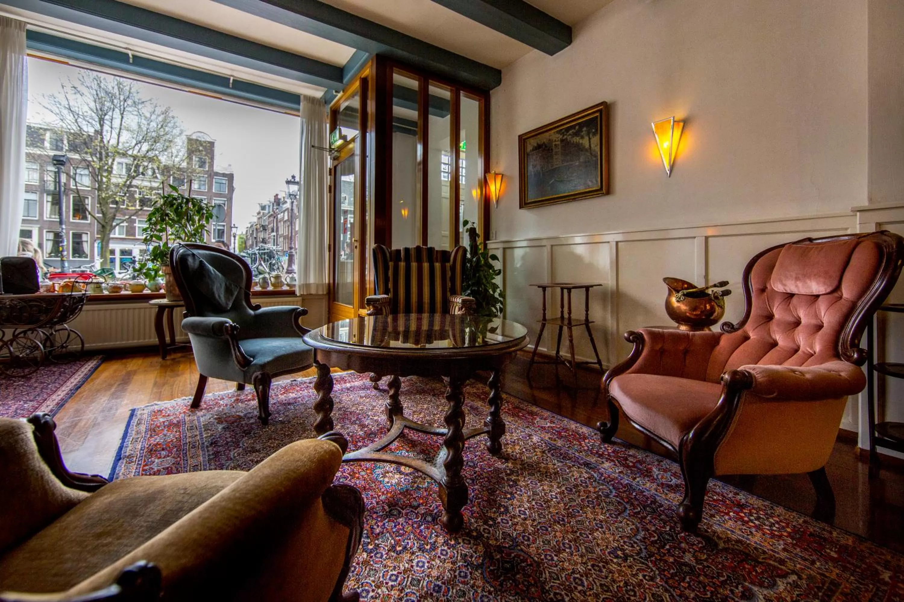 Lounge or bar in Amsterdam Wiechmann Hotel