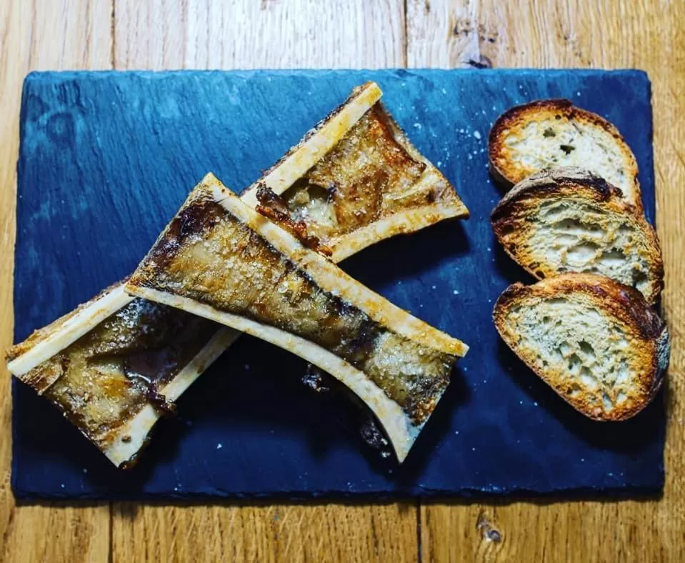 Food close-up in Hôtel Terminus