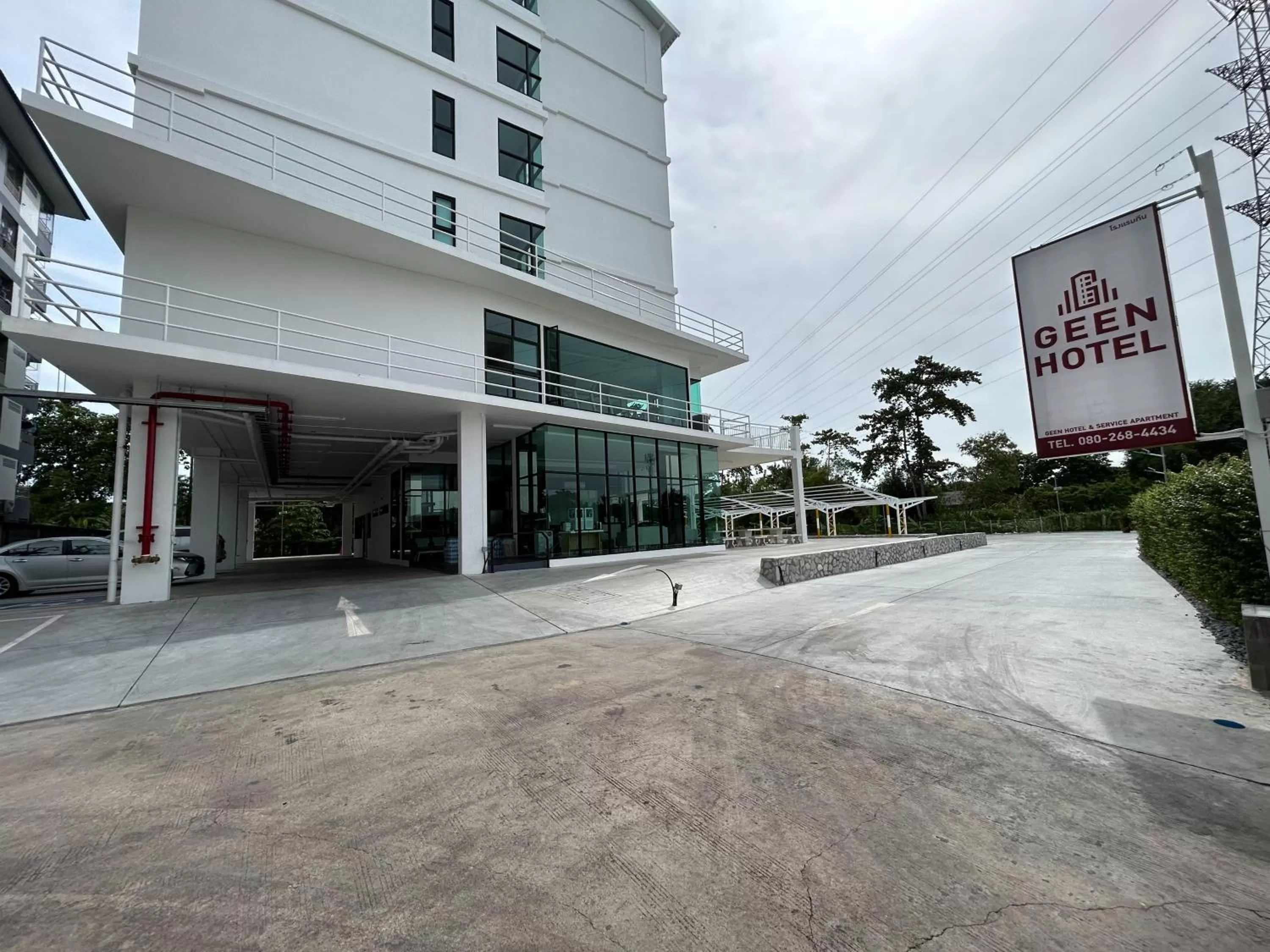 Property building in GEEN Hotel Chonburi