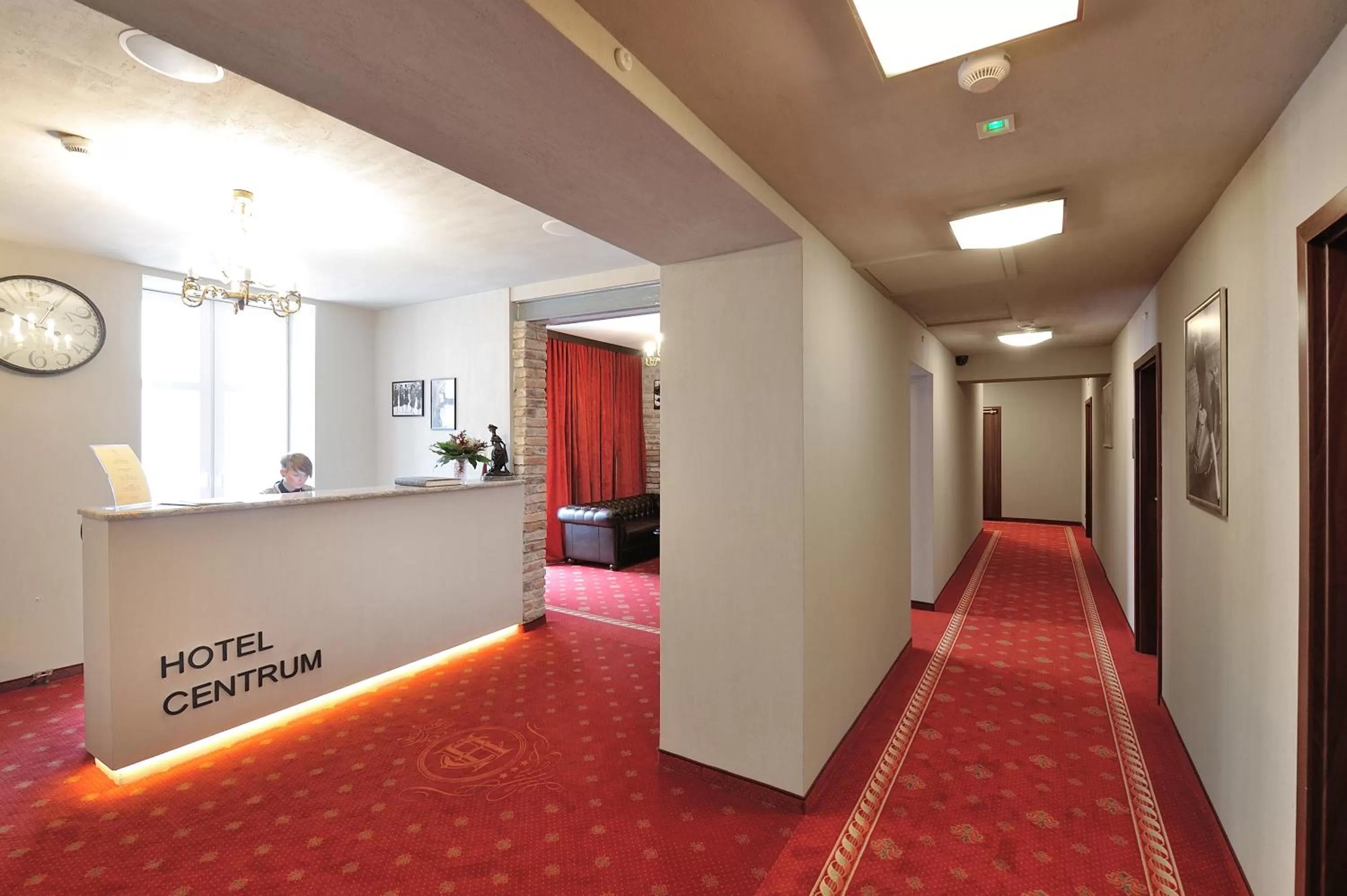 Lobby or reception in Hotel Centrum Sosnowiec