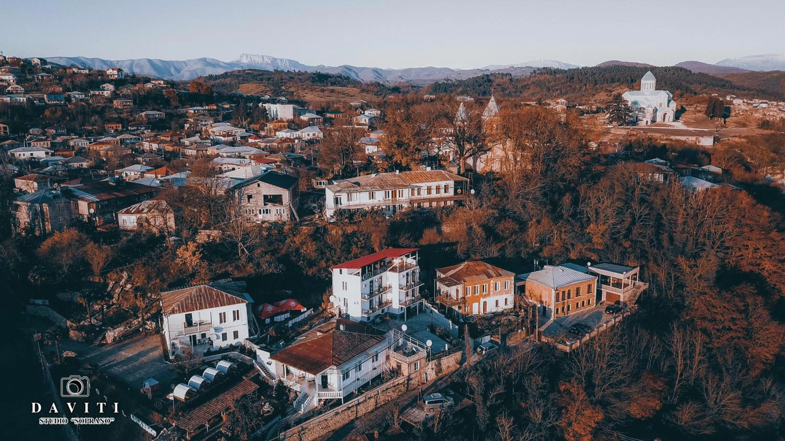 Bird's-eye View in Hotel Tskhumi