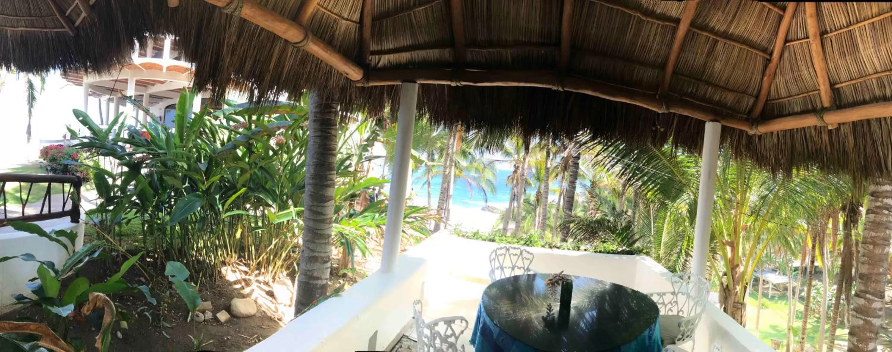 Balcony/Terrace in Bungalows Lydia San Pancho