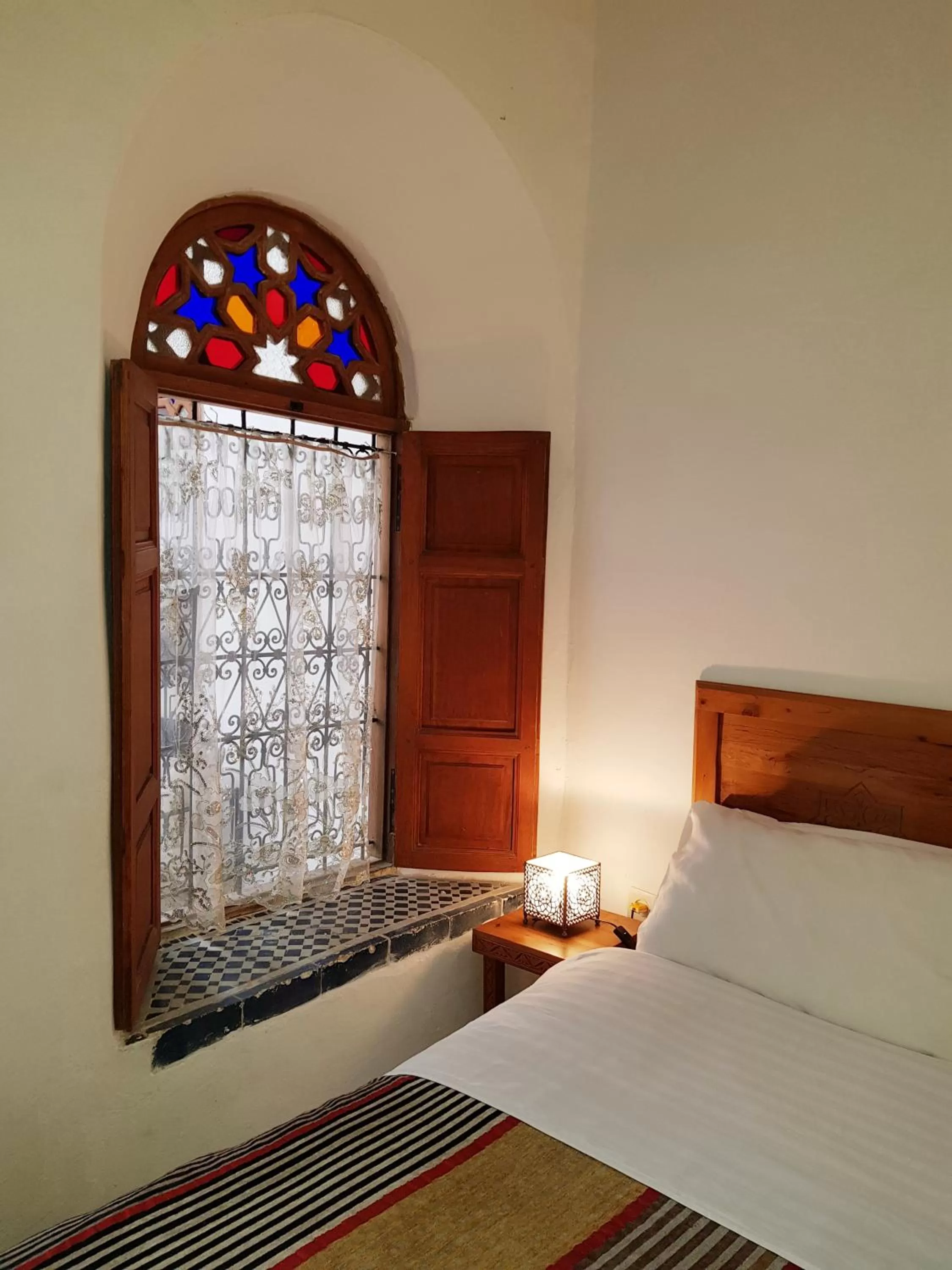 Bed in Riad Inspira