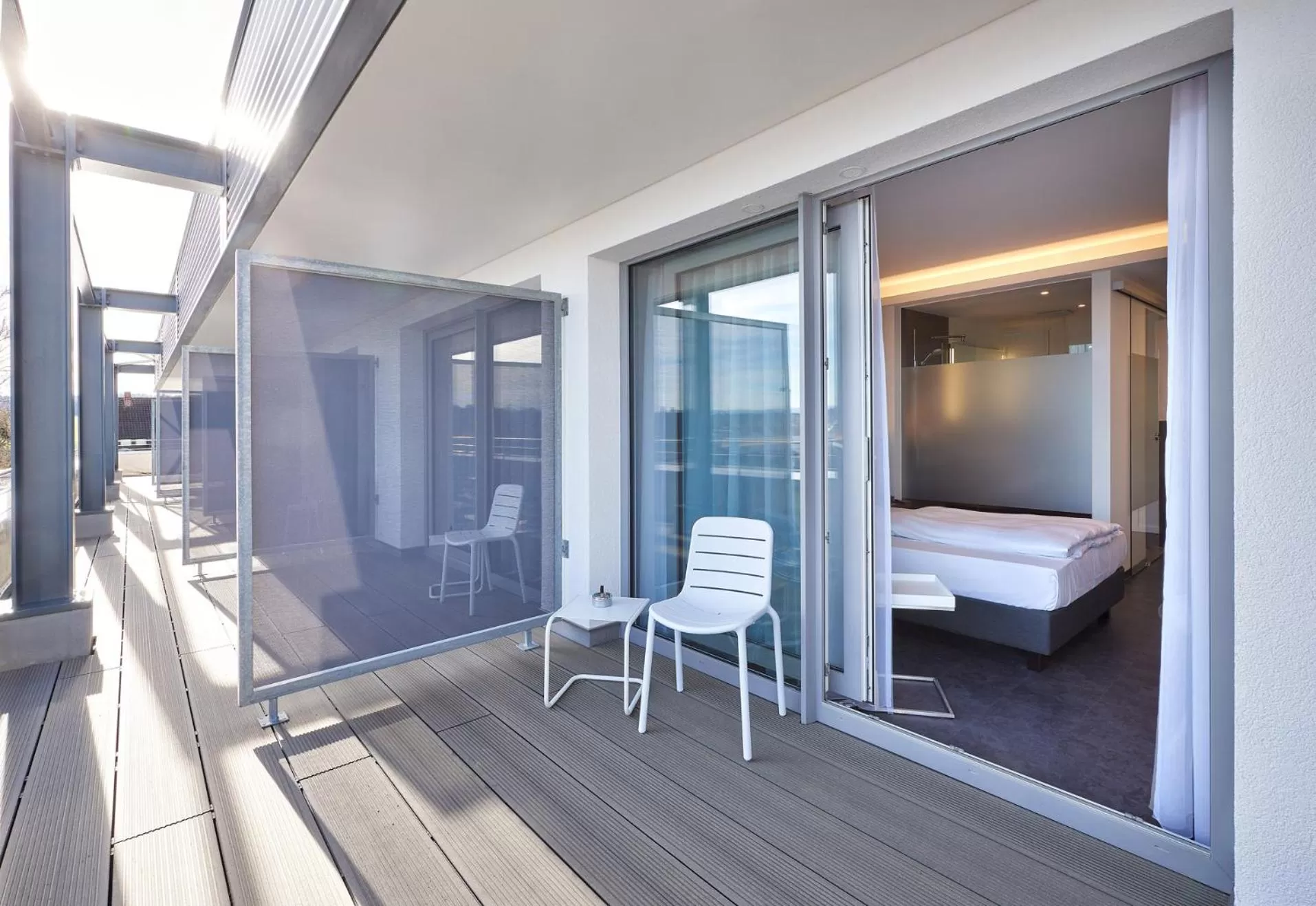 View (from property/room), Bed in Fairotel