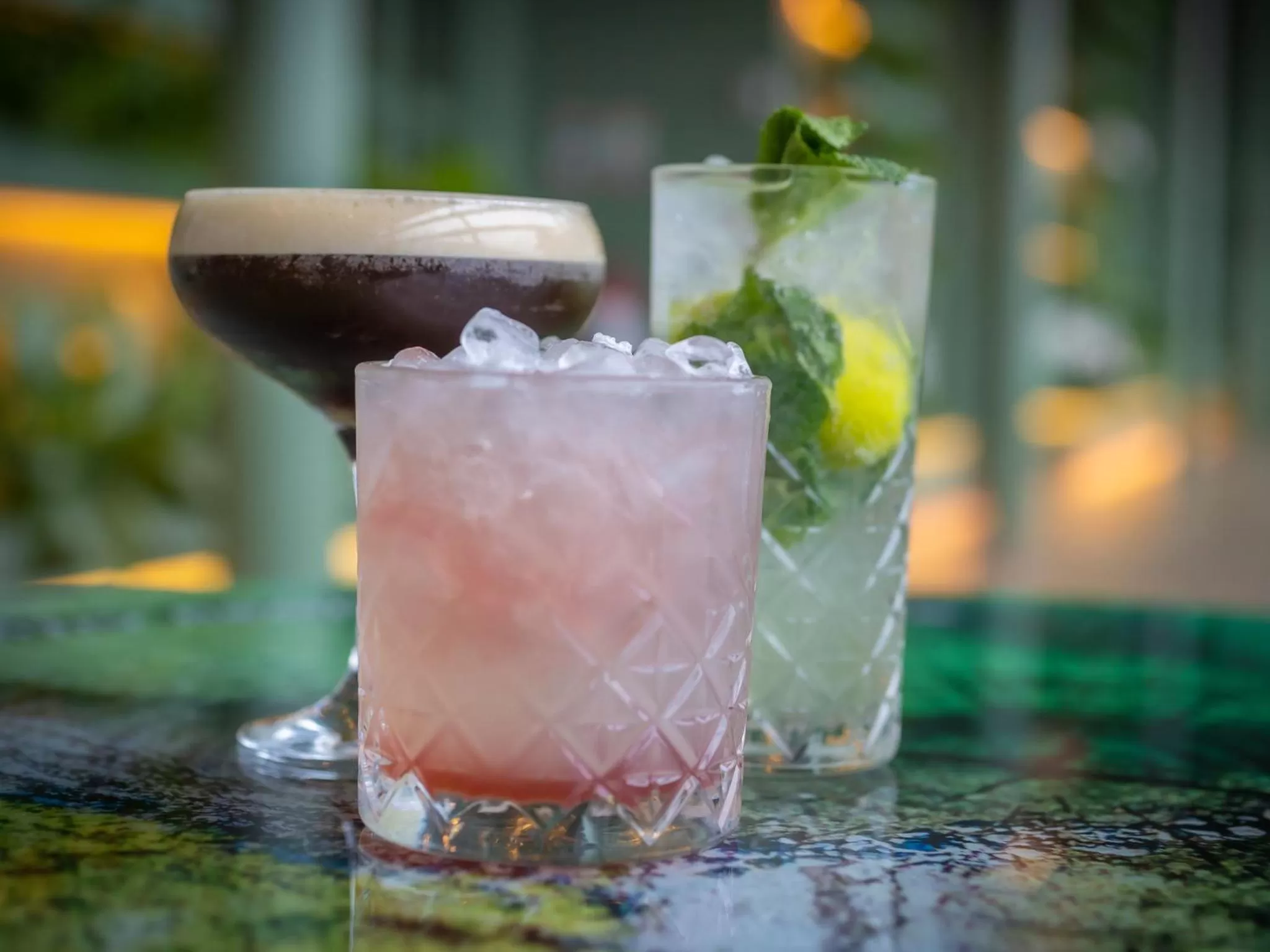 Drinks in The Connacht Hotel