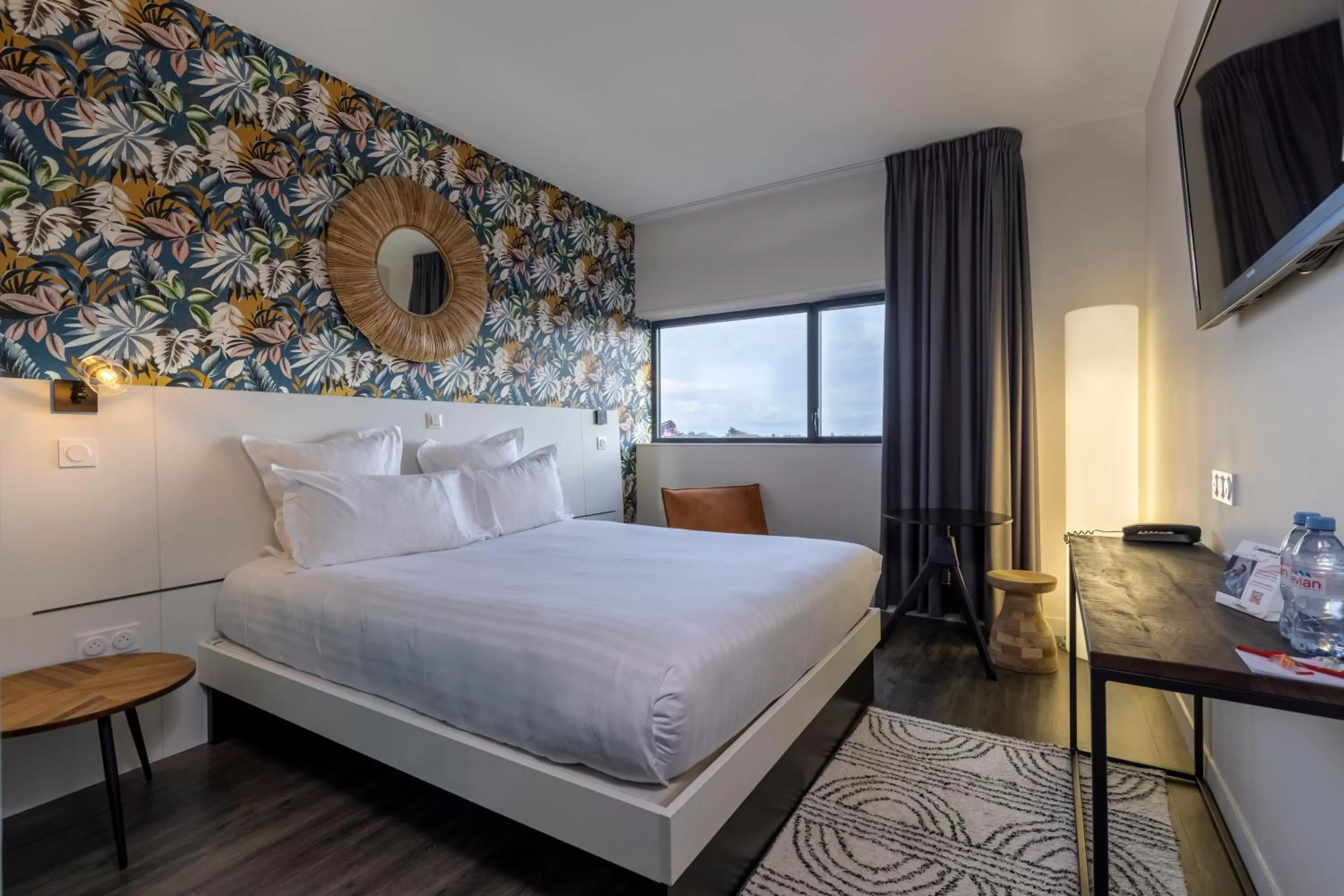 Bedroom, Bed in PADJA Hôtel & Spa Vannes