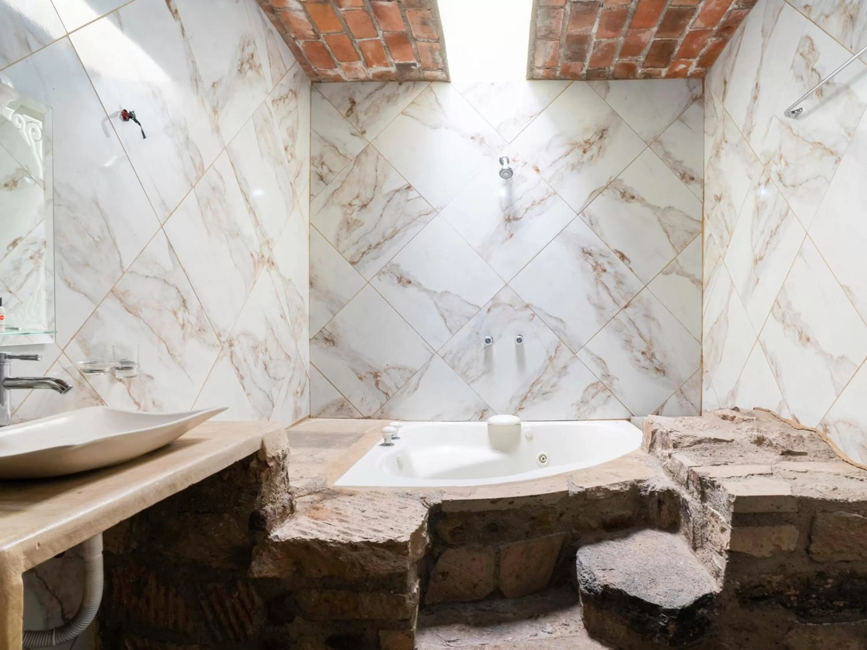 Bathroom in Collection O Hotel Monte Agave