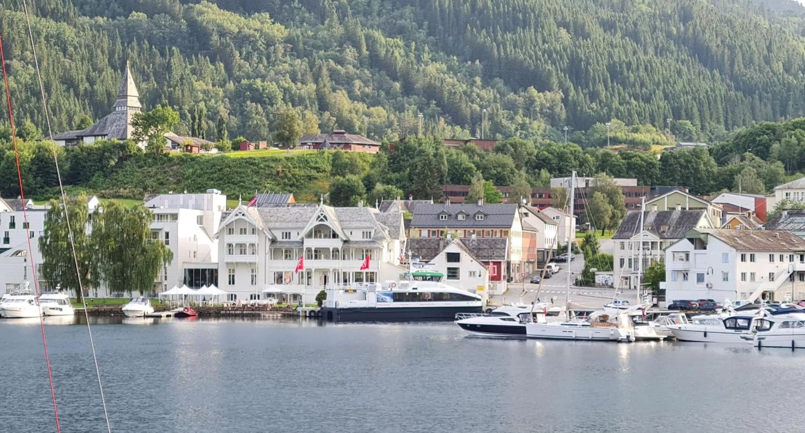 Property building in Thon Hotel Sandven