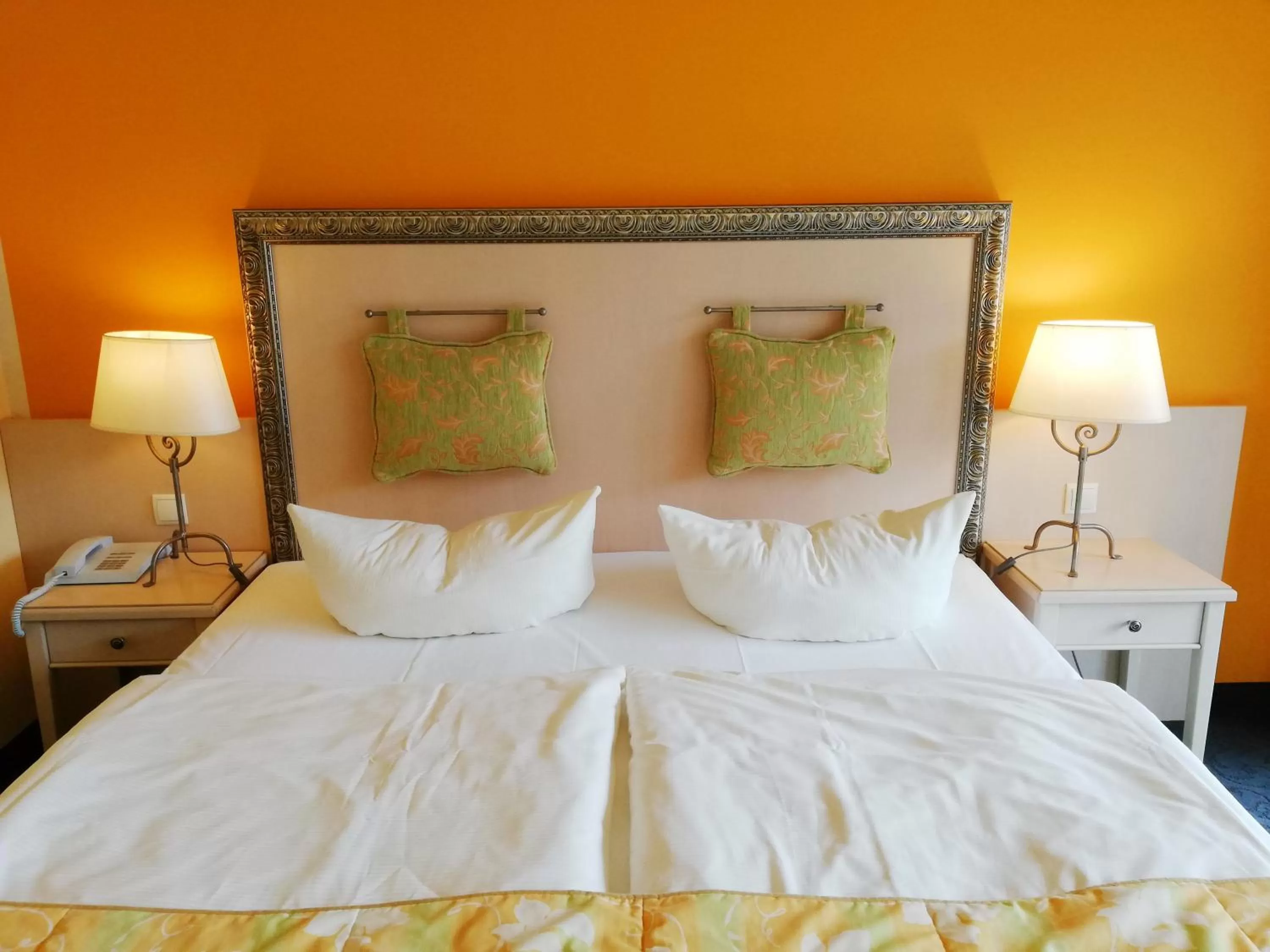 Bed in Parkhotel Bad Schandau mit SPA