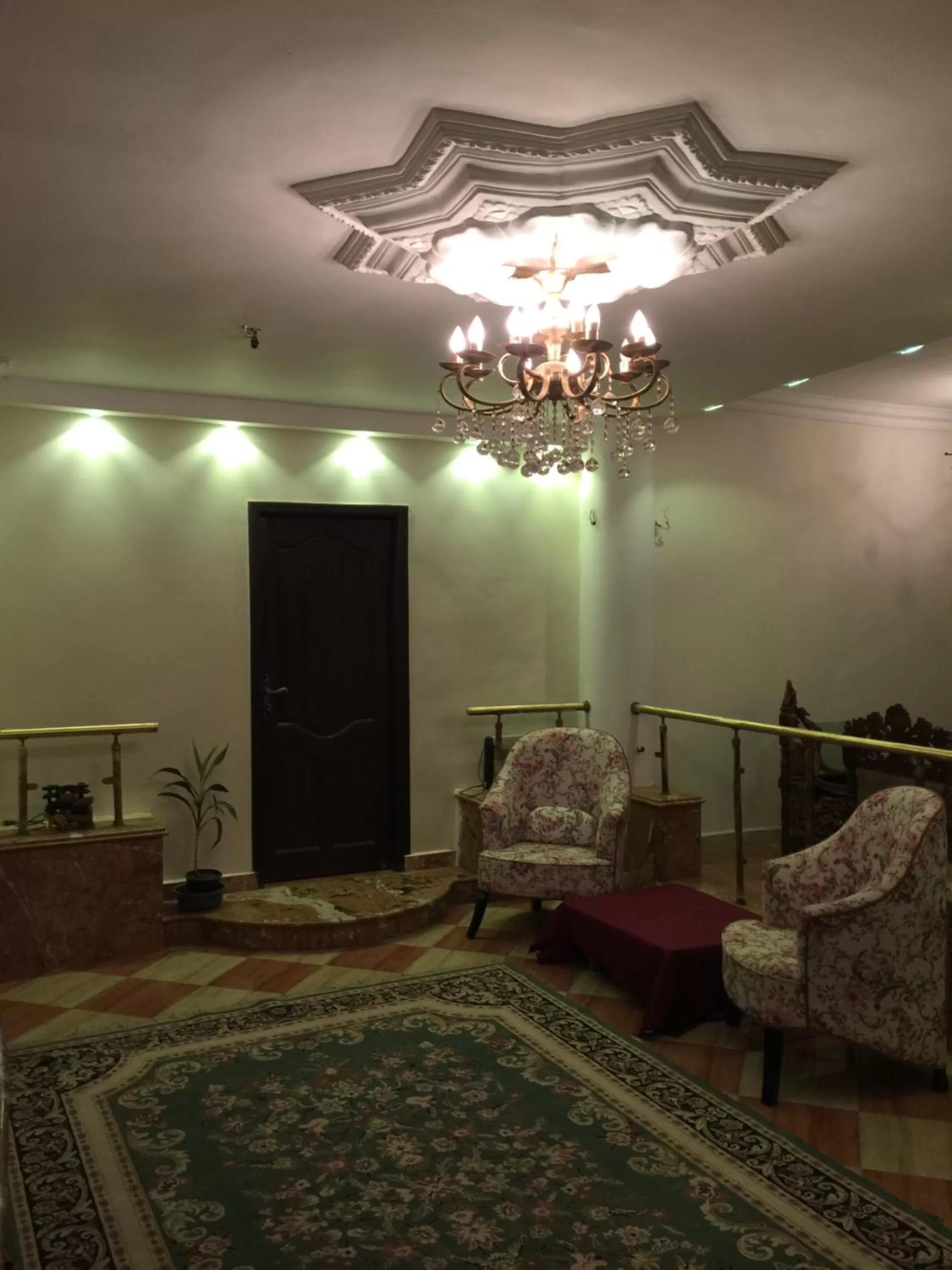 Living room in Eagles Pyramids View