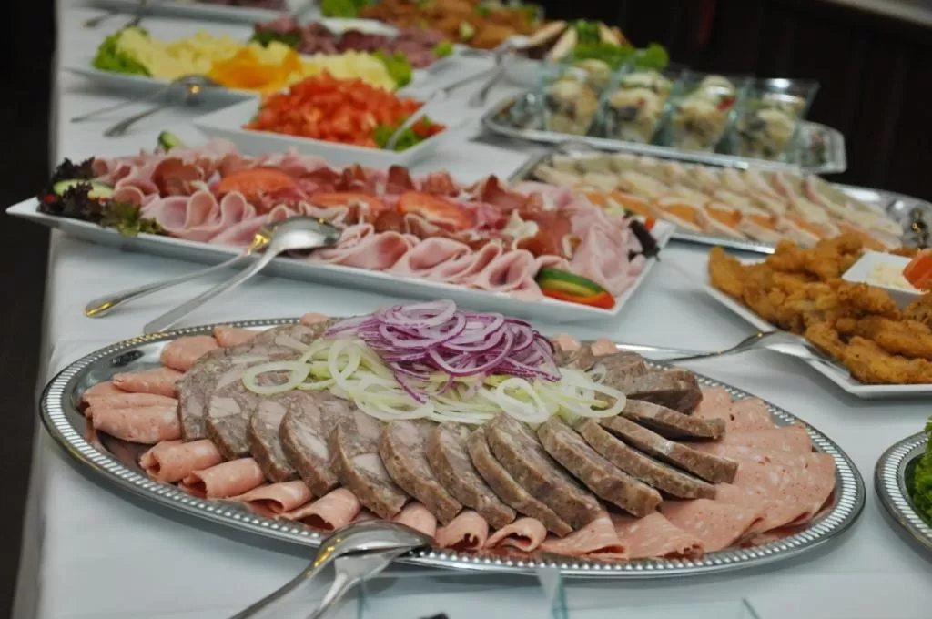 Food close-up, Food in Pivovar Hotel Na Rychtě