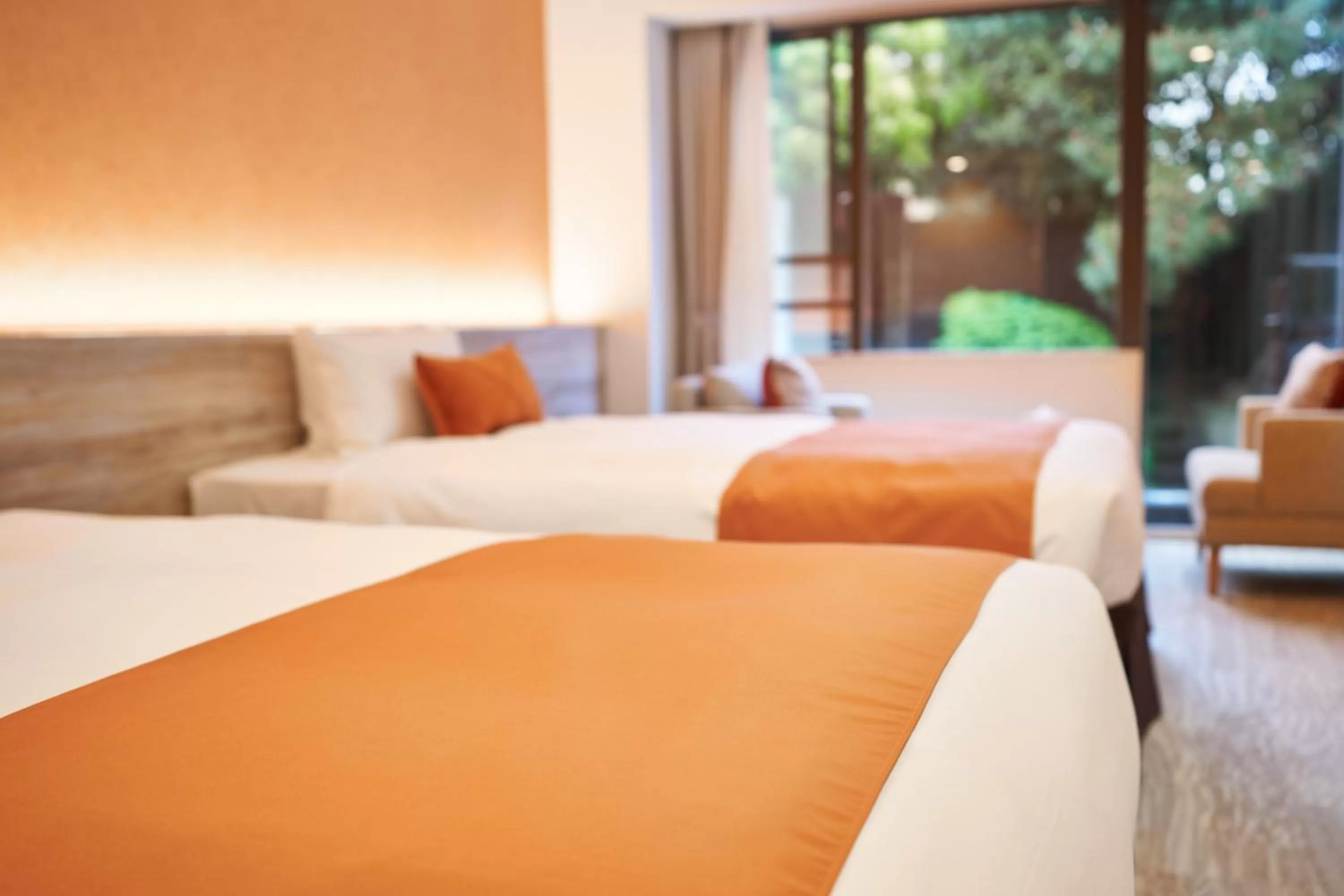 Bed in WeBase KAMAKURA