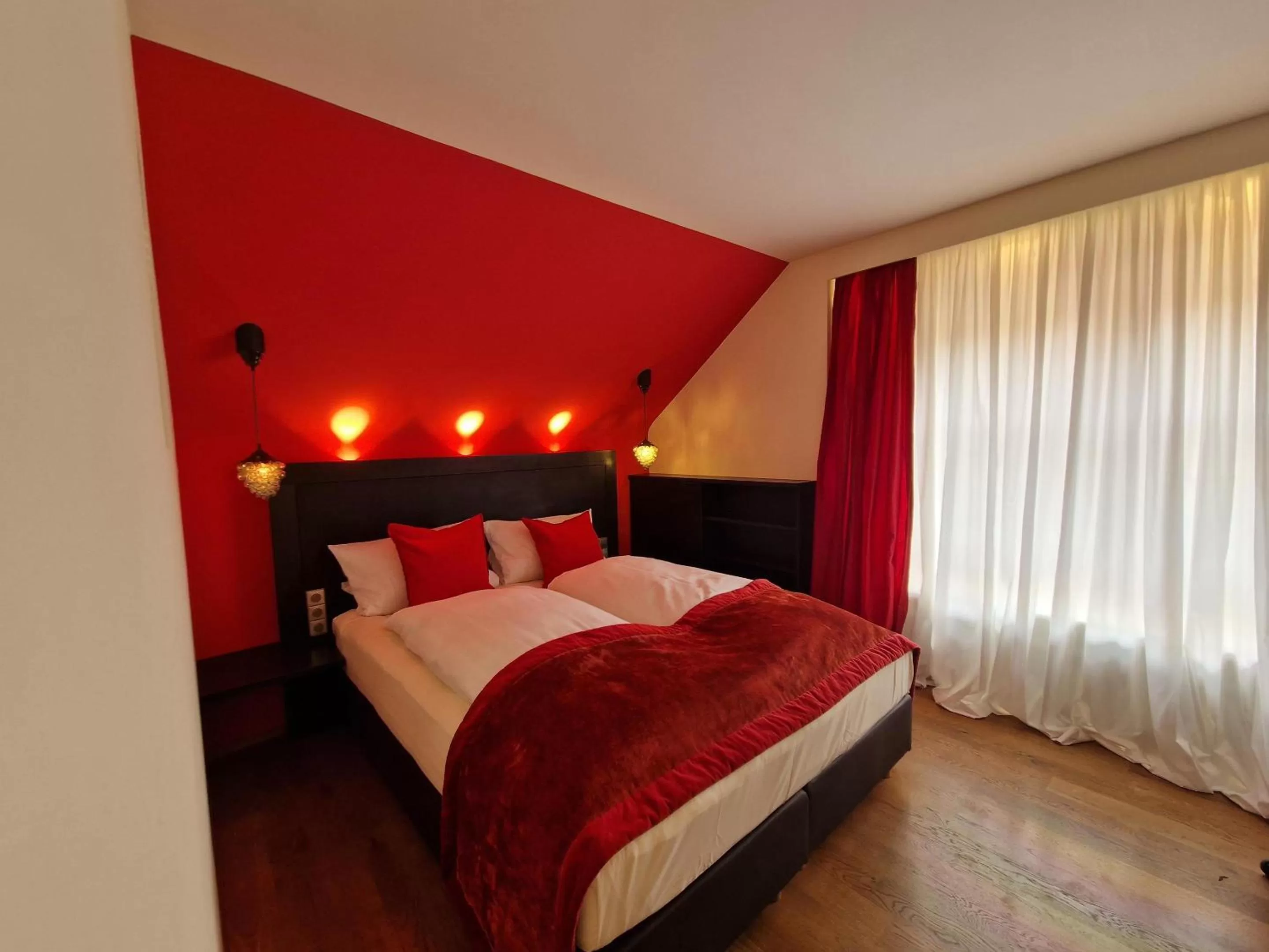 Bed in Laurentius Boutique-Hotel & Restaurant