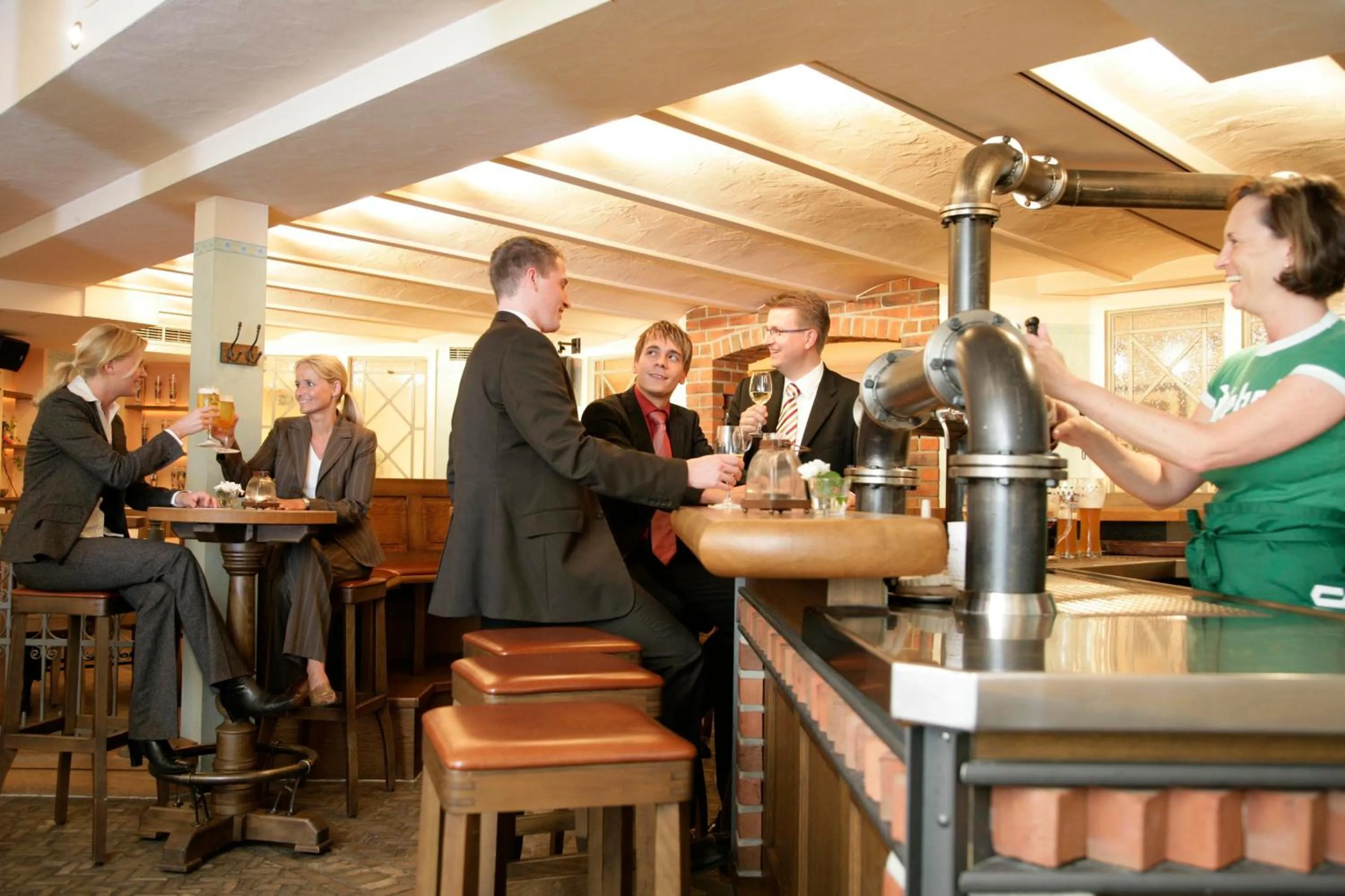 Lounge or bar in Hotel am Wallgraben