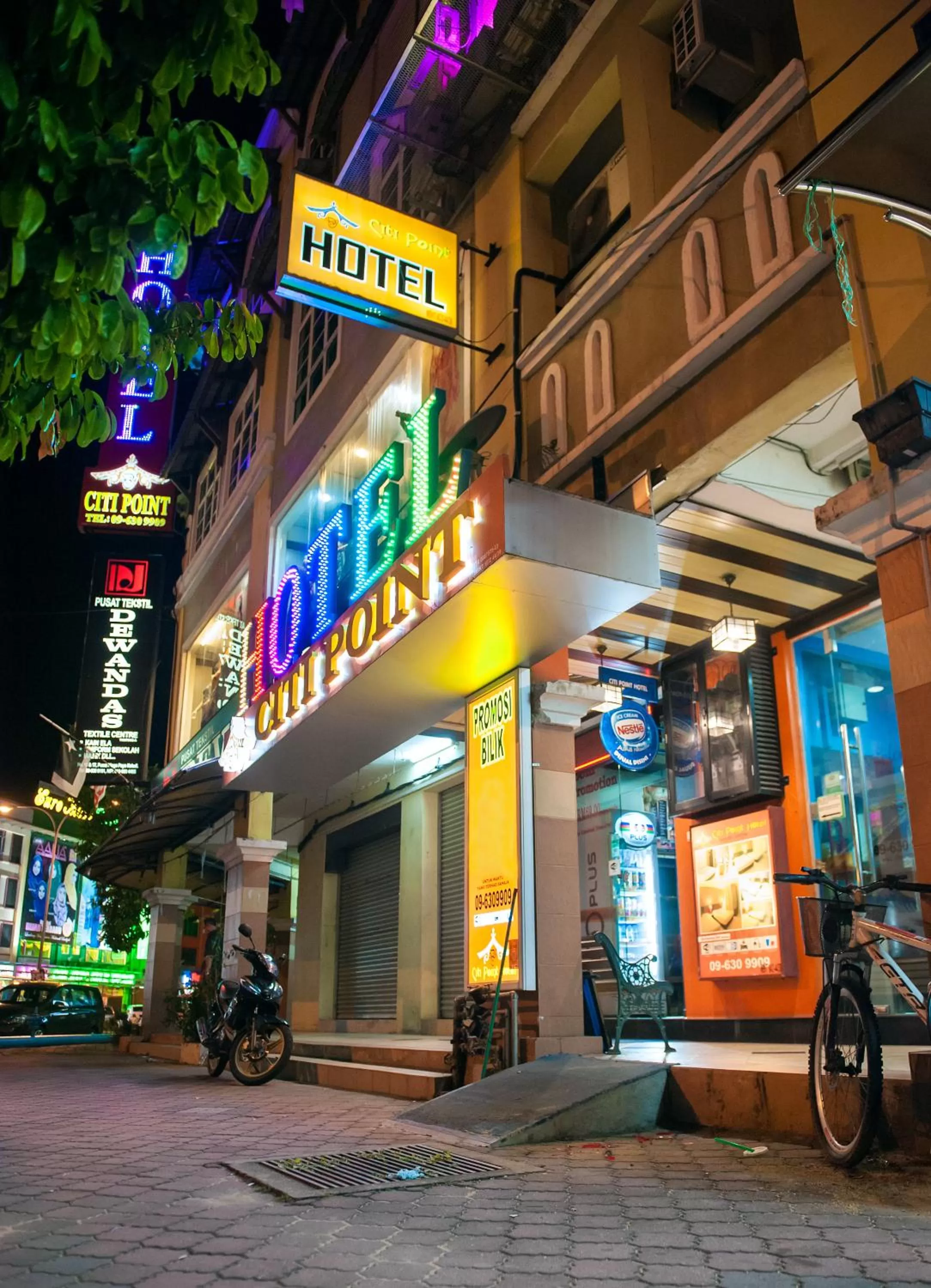 Property building in DJ Citi Point Hotel