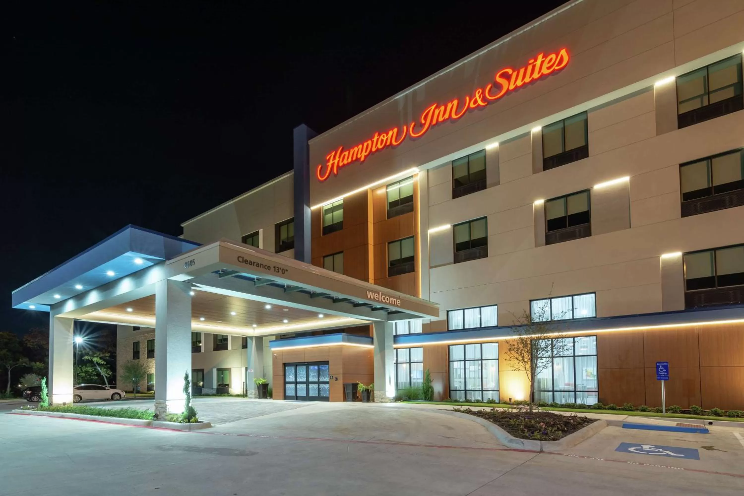 Property building in Hampton Inn & Suites Dallas East