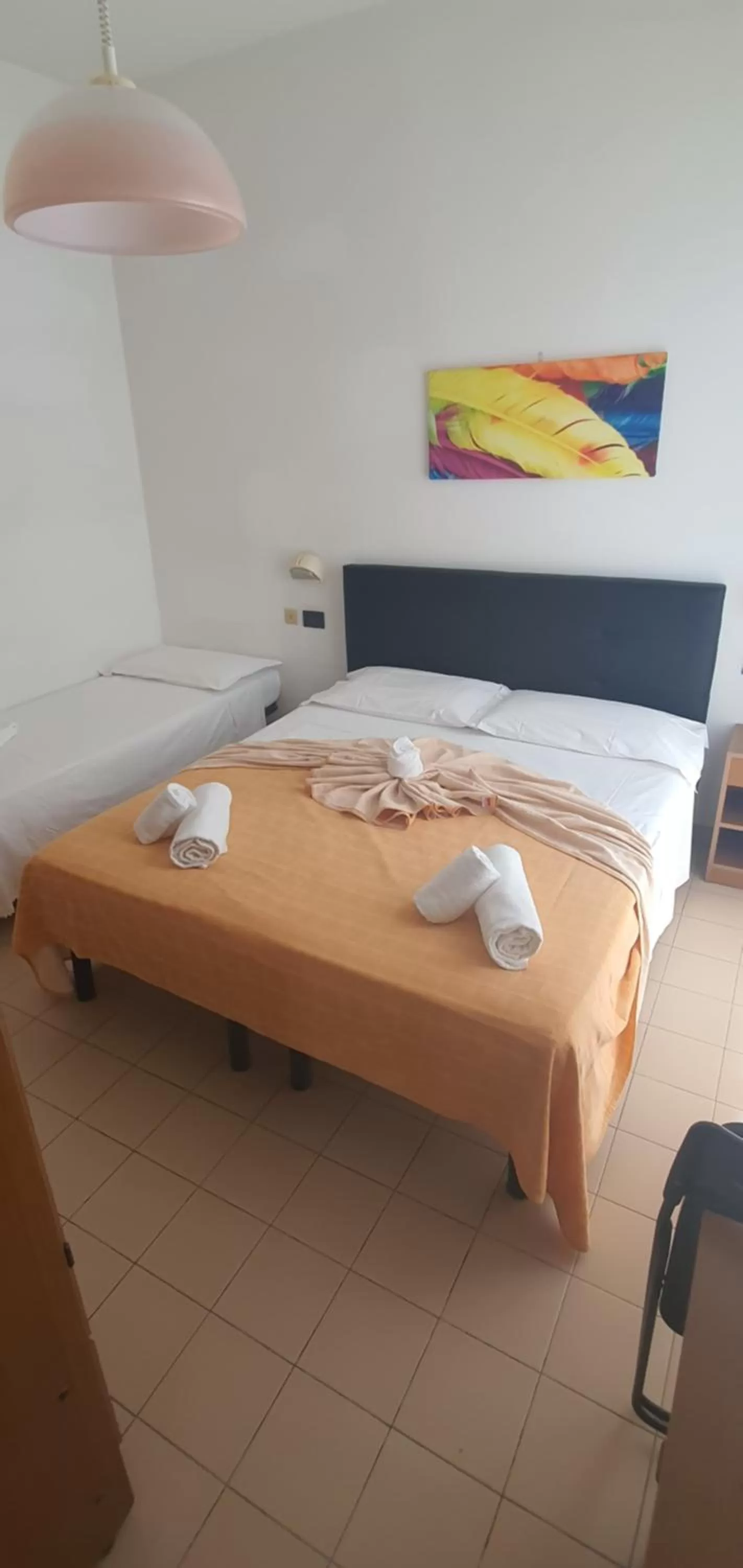 Bed in Hotel Vela Azzurra