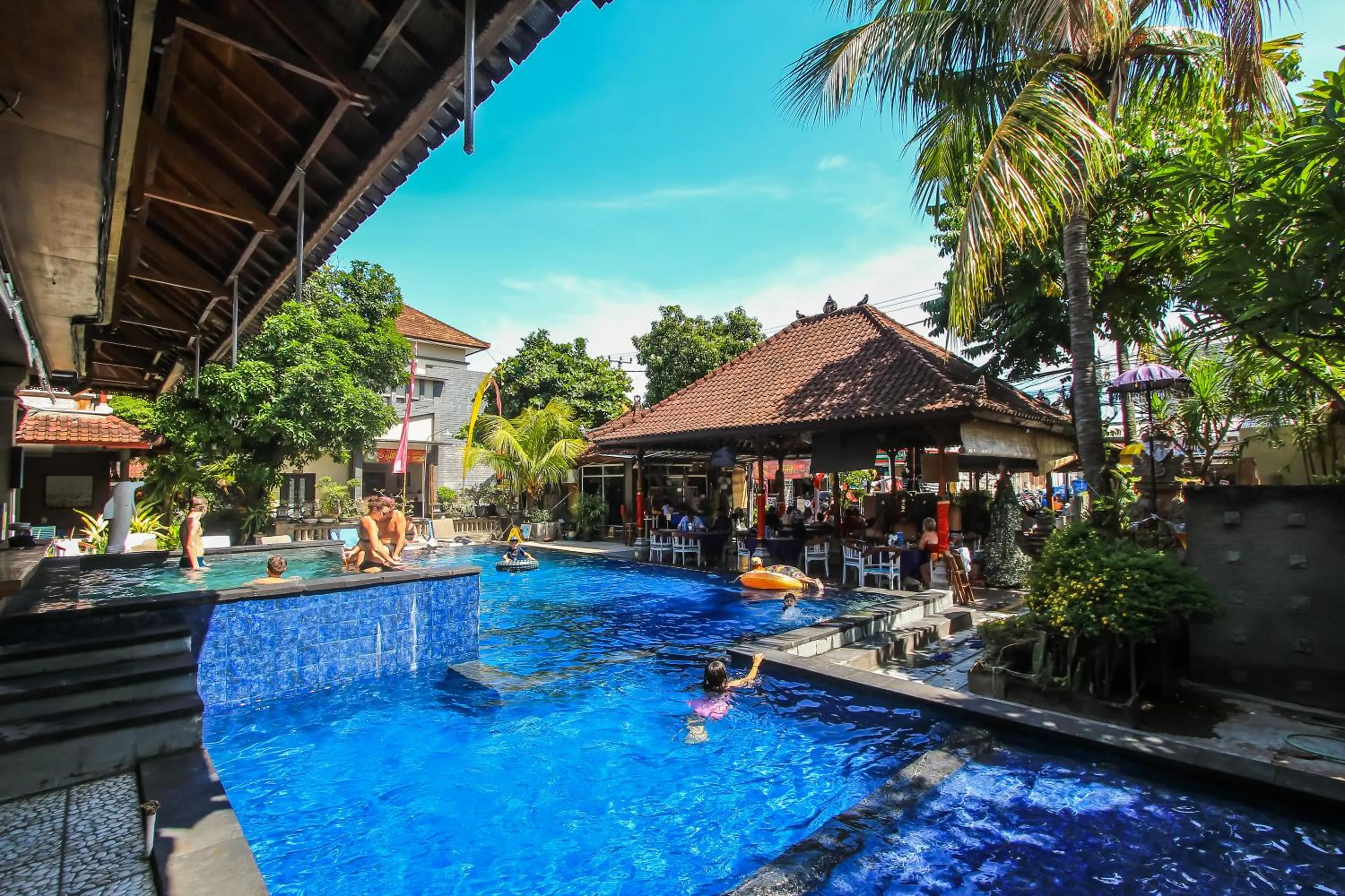 Swimming pool in Legian Village Hotel - CHSE Certified