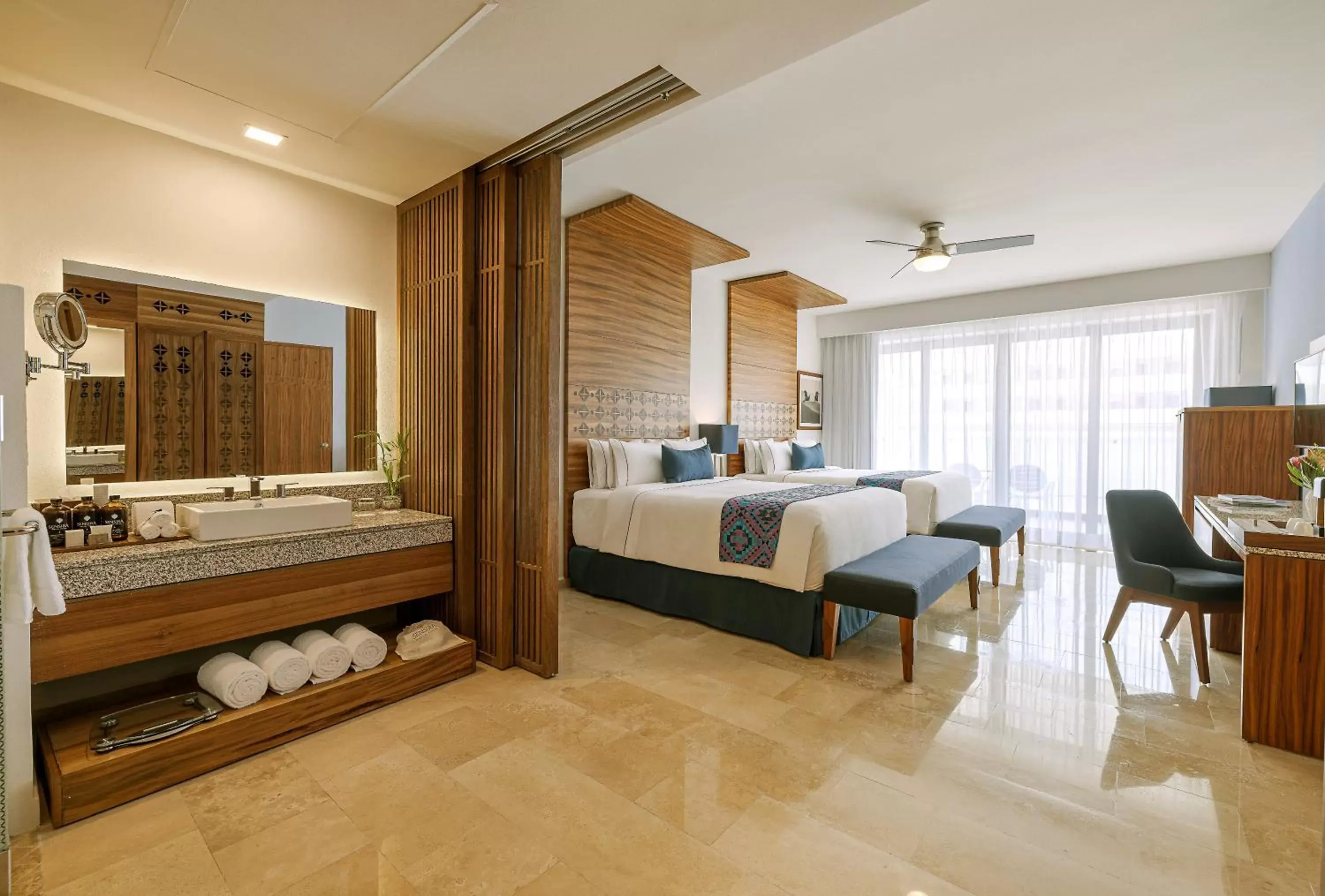Double Room with Sea View in Sensira Resort & Spa Riviera Maya All Inclusive Double Room with Sea View in Sensira Resort & Spa Riviera Maya All Inclusive
