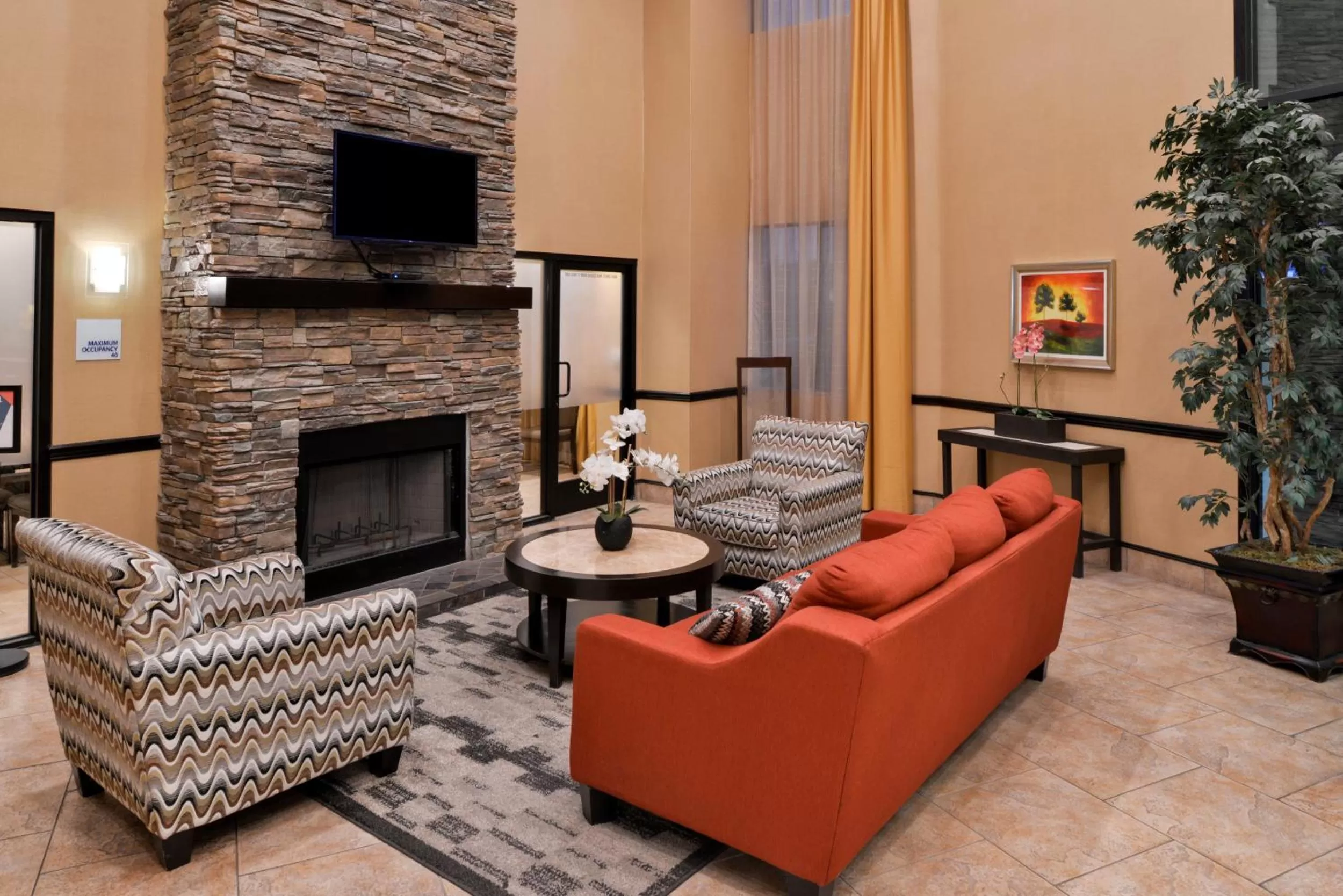 Lobby or reception in Hotel Chino Hills