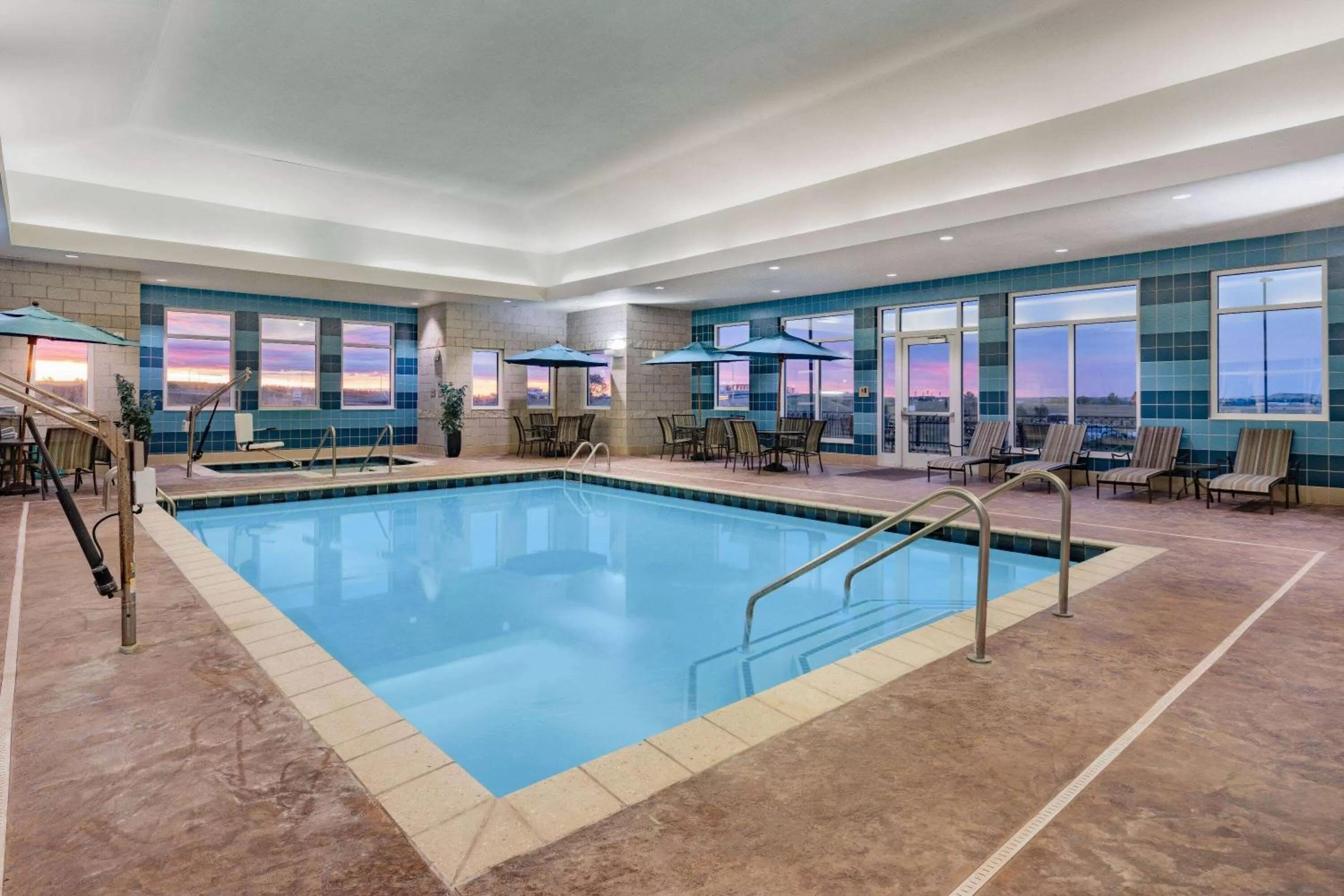 Swimming pool in Hawthorn Extended Stay by Wyndham Dickinson