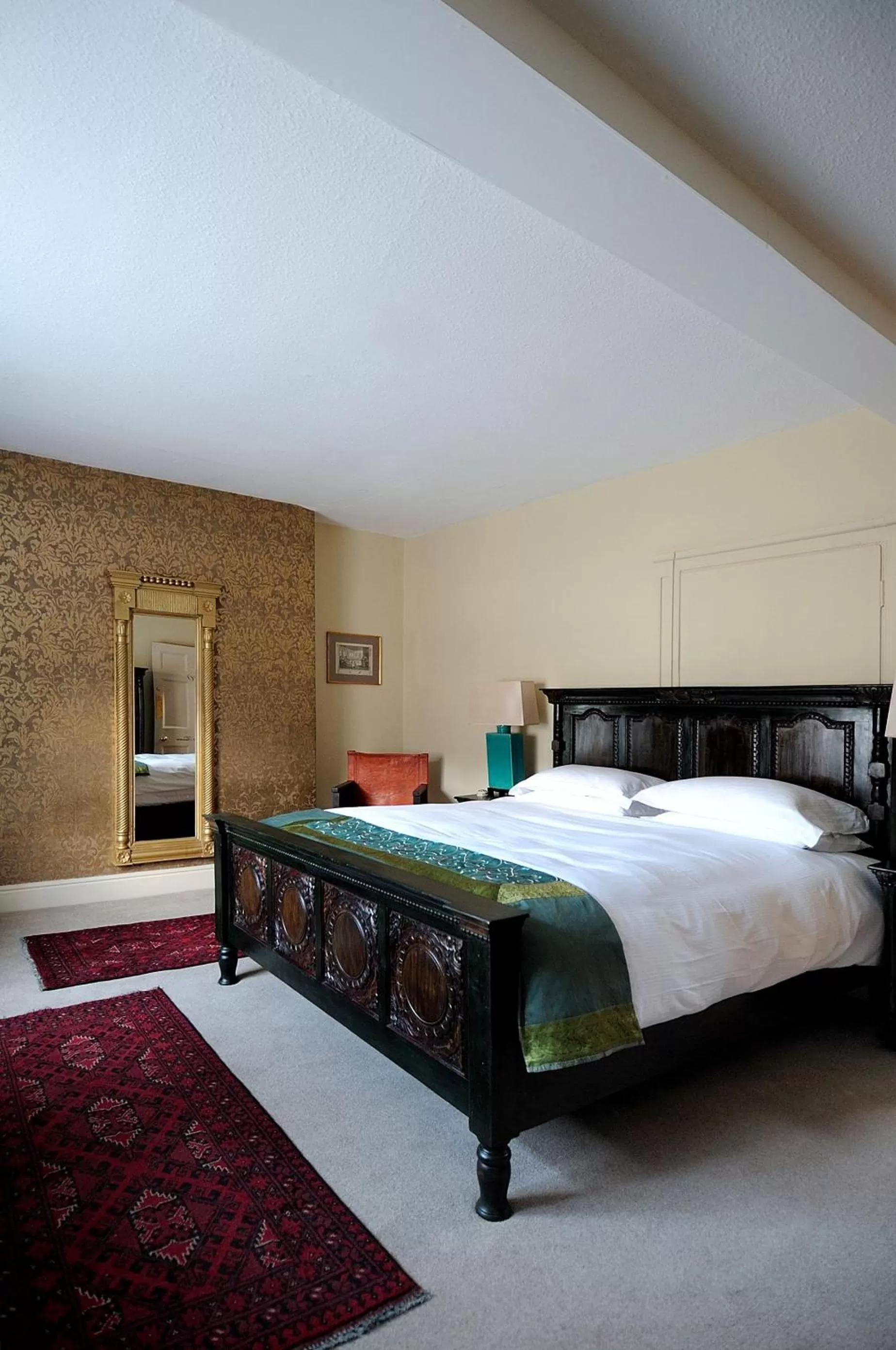 Decorative detail, Bed in The William Cecil