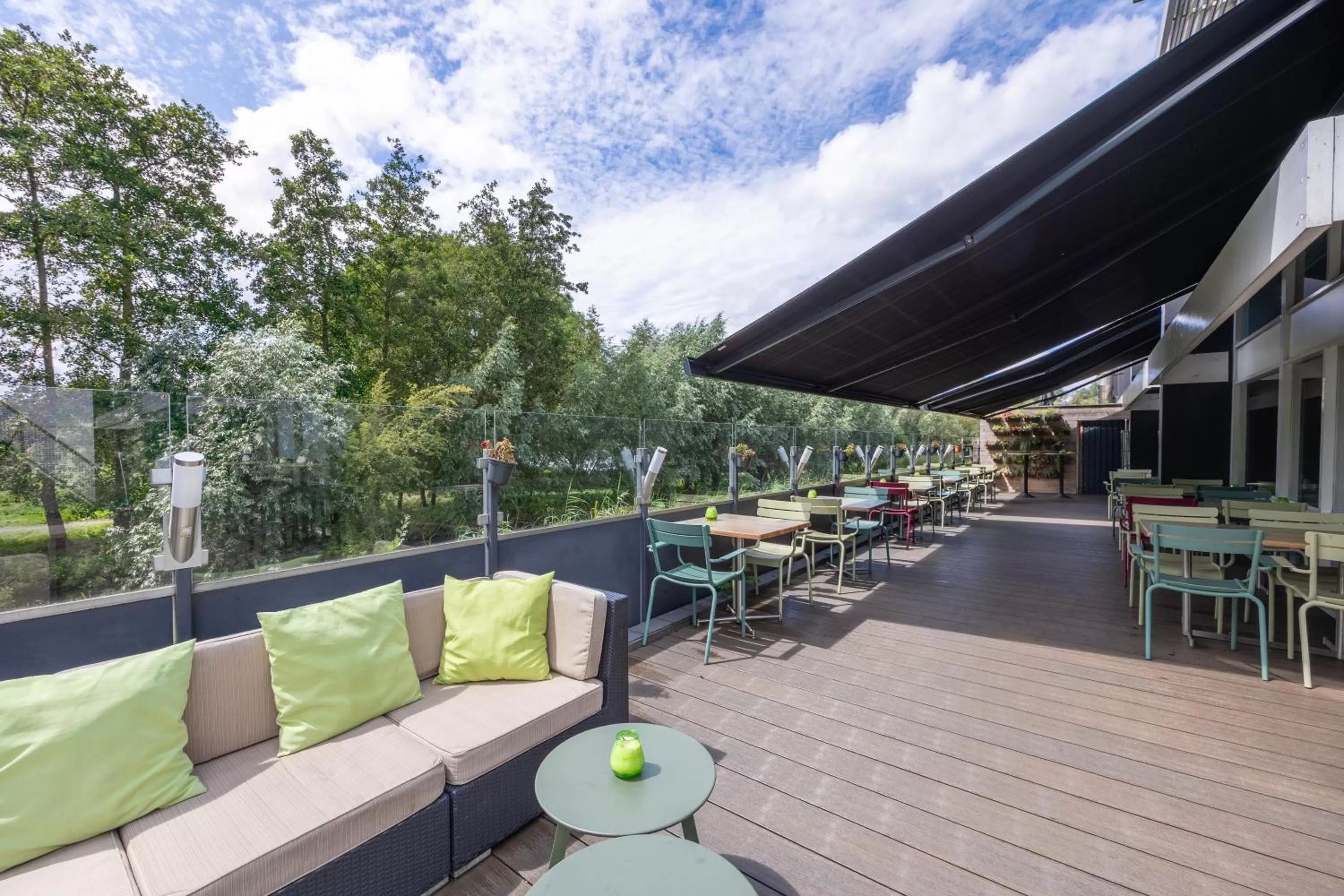 Balcony/Terrace in Amrâth Airport Hotel Rotterdam