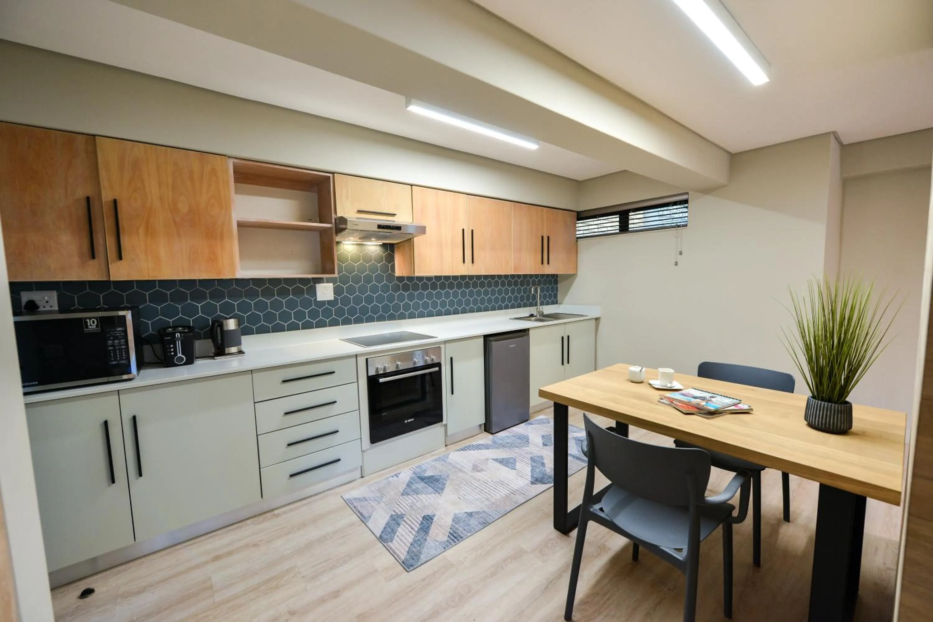Kitchen or kitchenette in All Africa House (University Of Cape Town)
