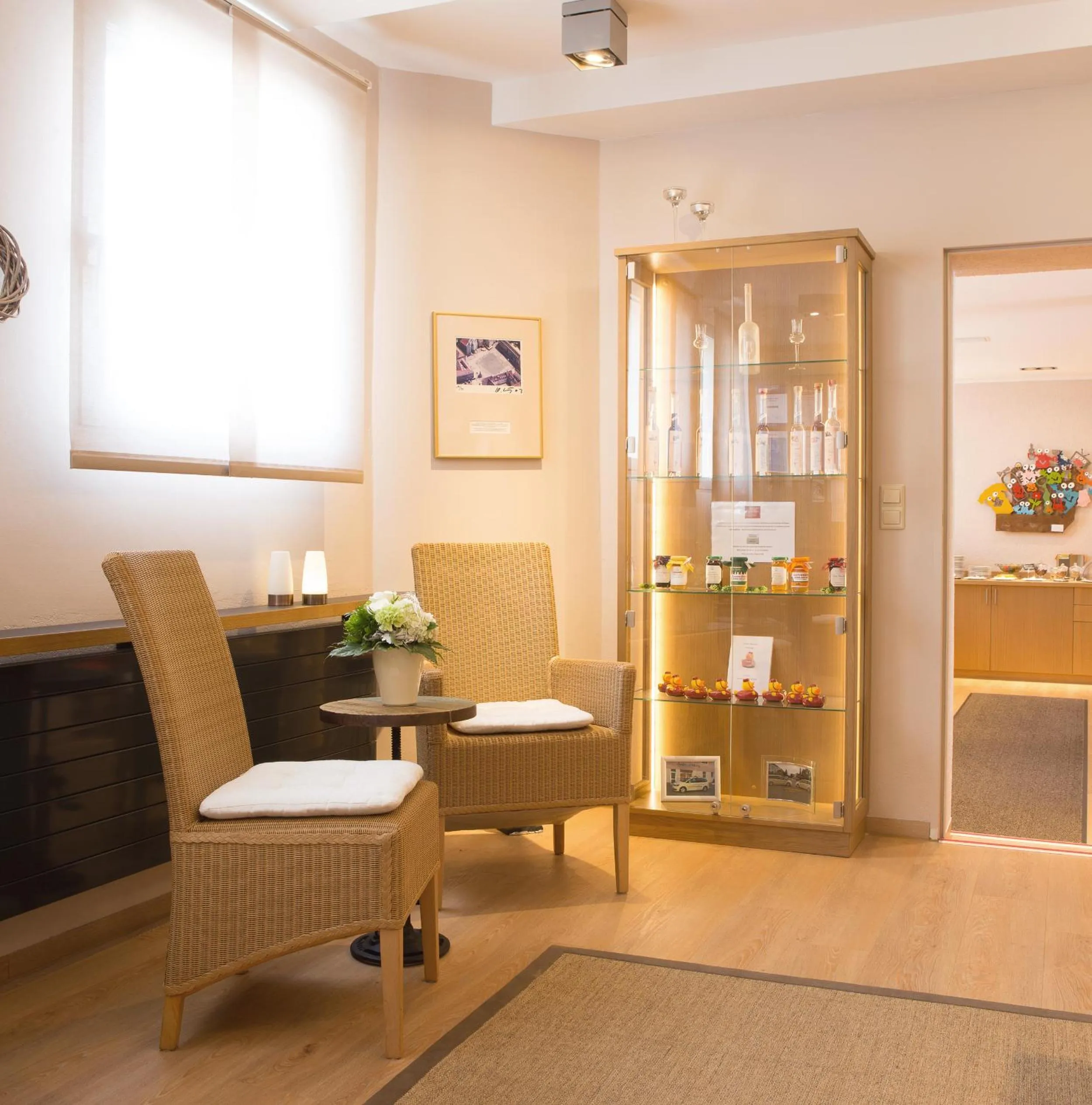 Lobby or reception in Ambient Hotel am Europakanal