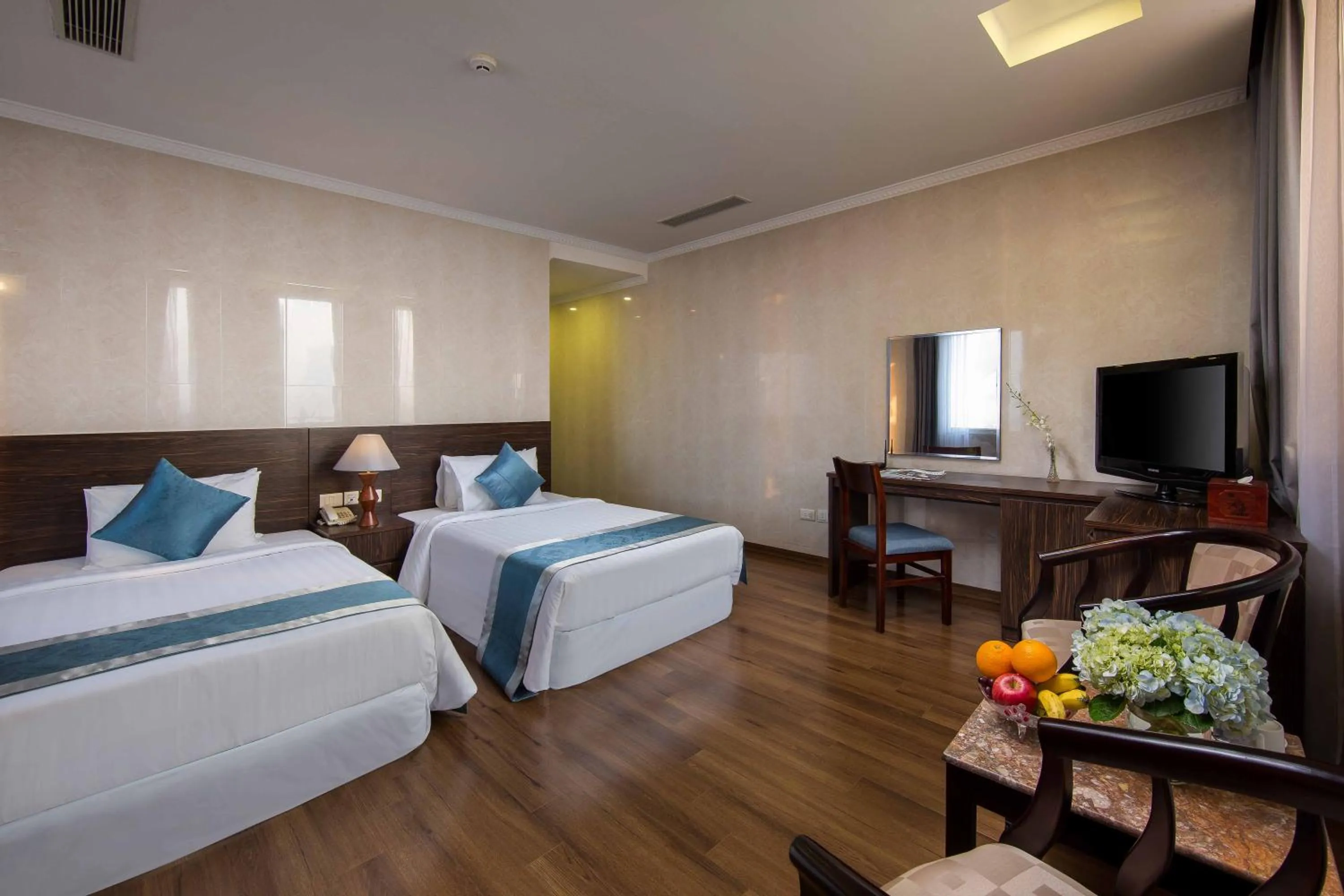 Photo of the whole room, Bed in Danly Hotel