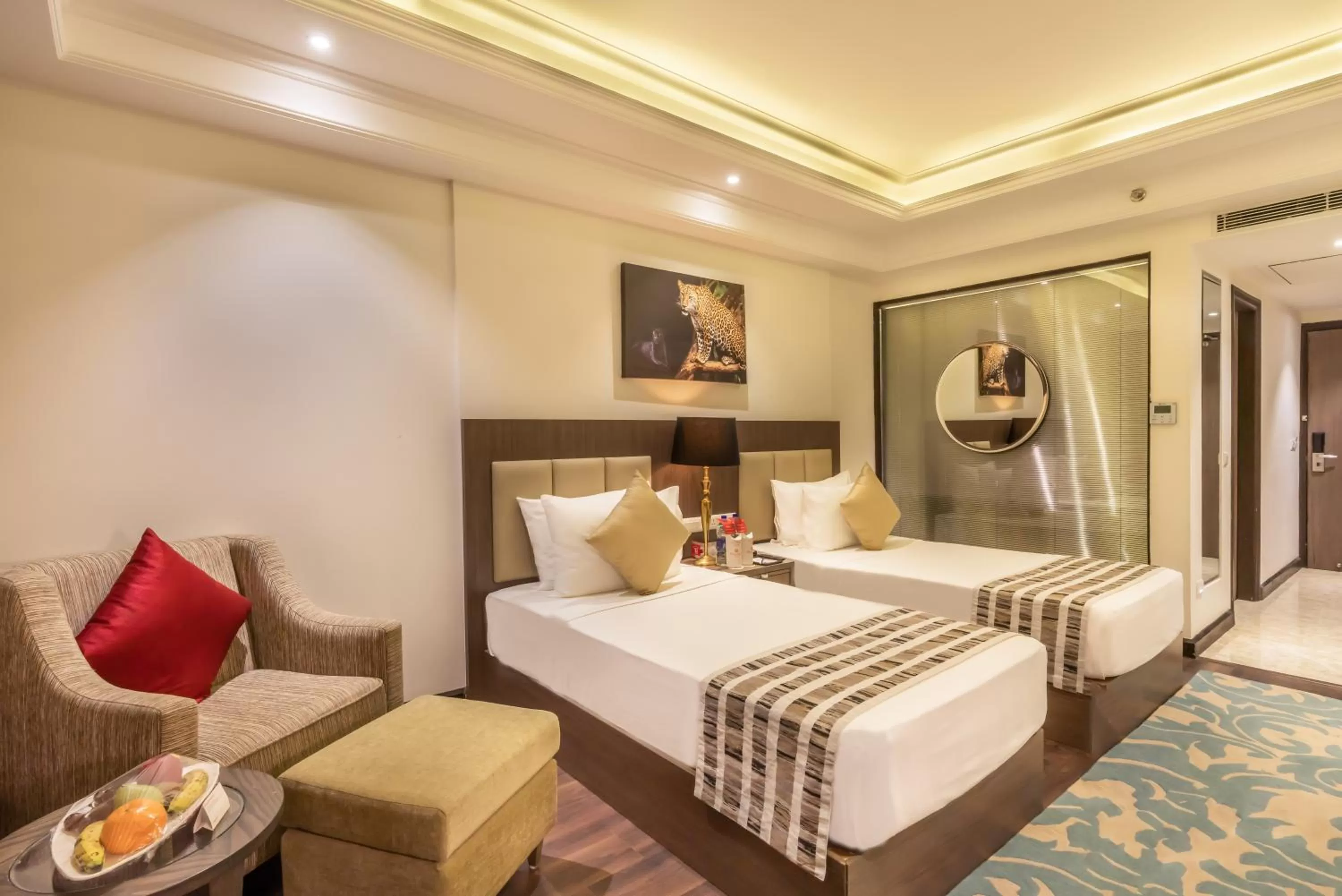 Photo of the whole room, Bed in Ramada by Wyndham Kasauli