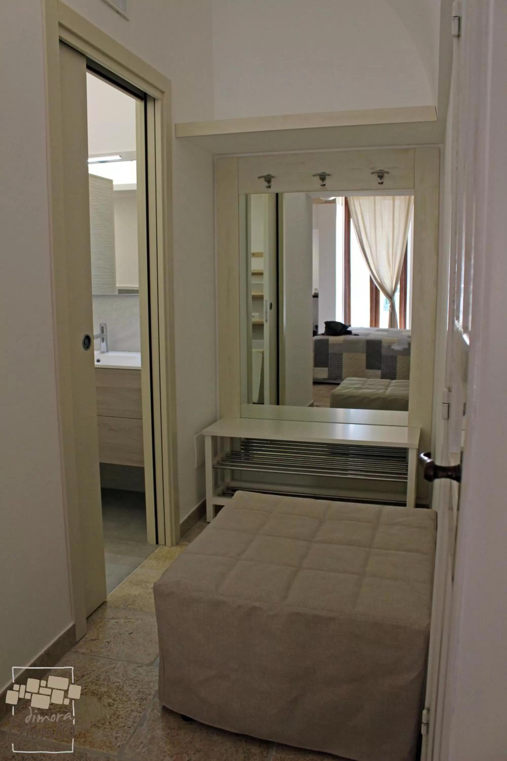 Decorative detail, Bed in Dimora Dioniso