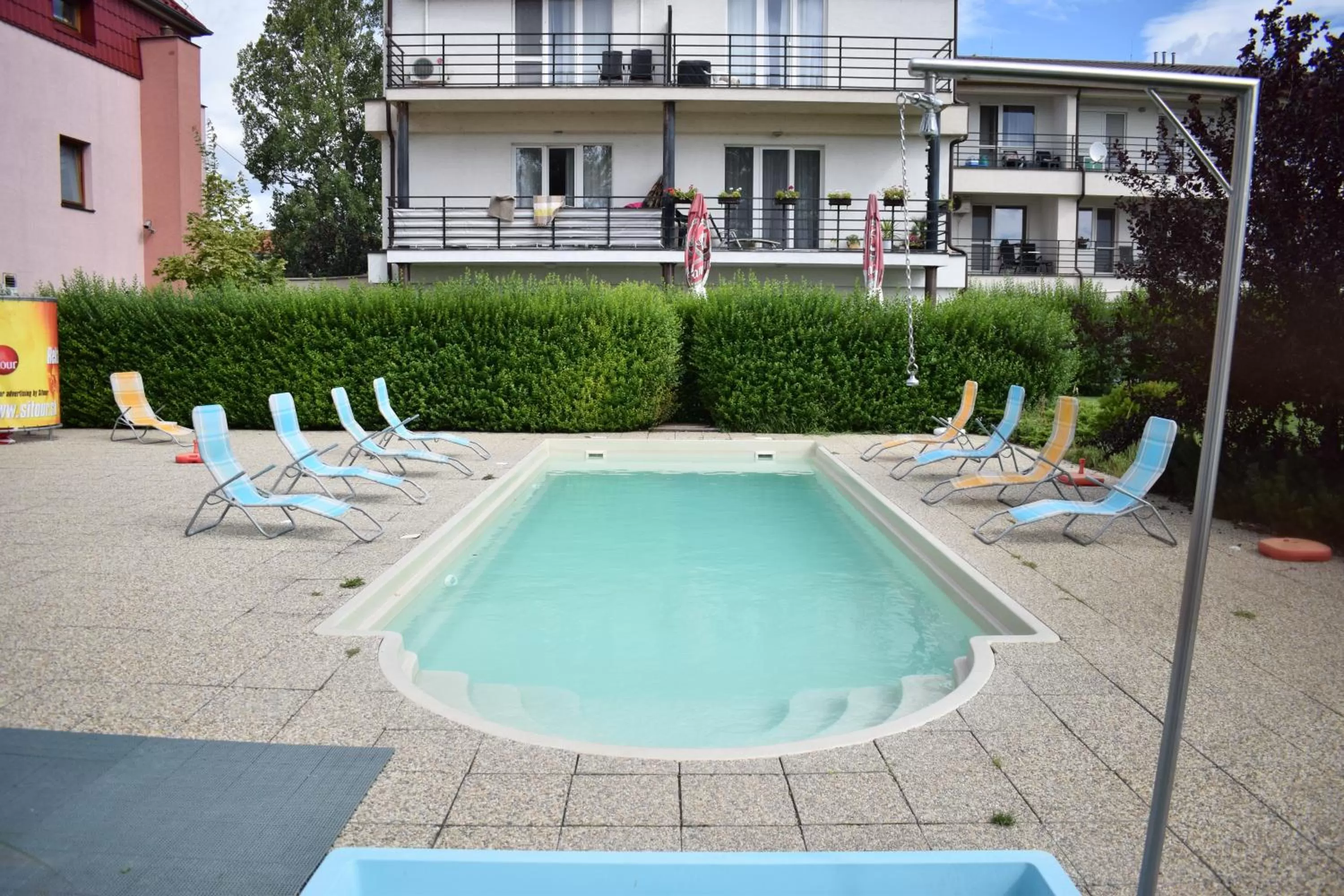 Swimming pool in Apartmánový Wellness Garni Hotel Relax