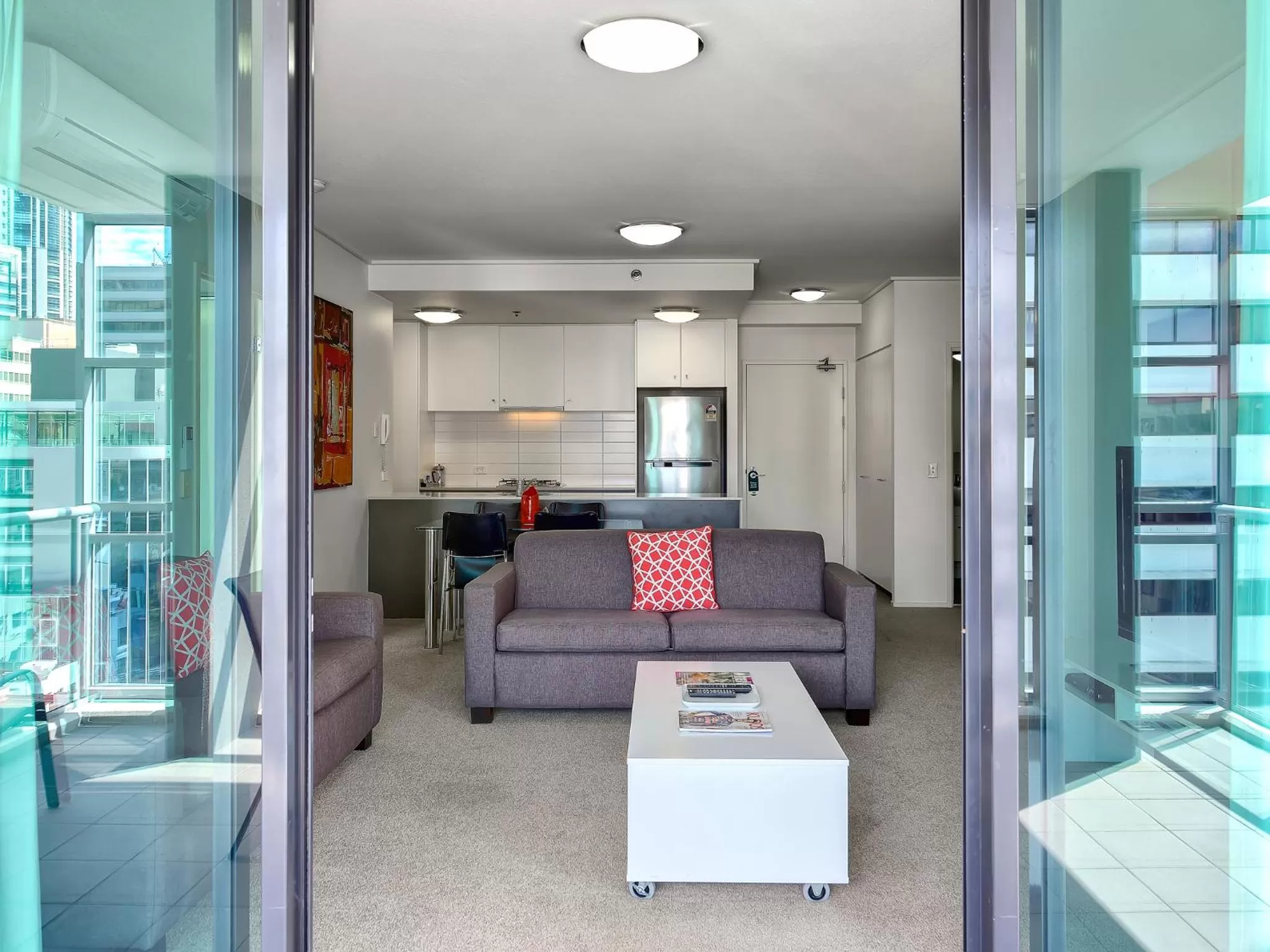 Living room in SKD Suites