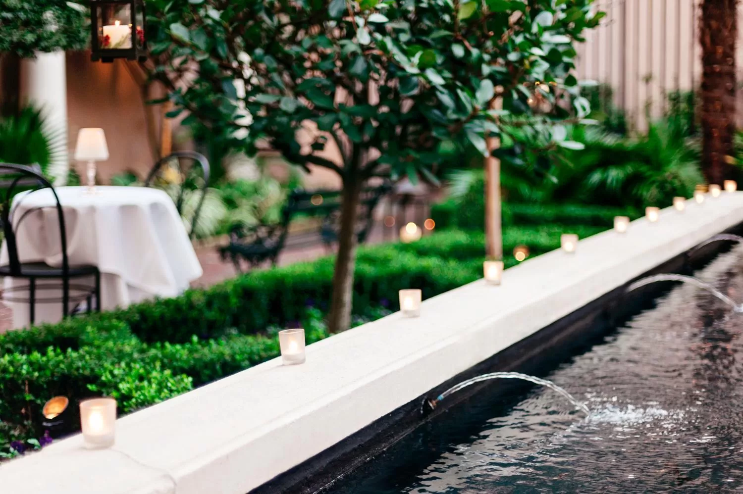Patio in Planters Inn - Charleston