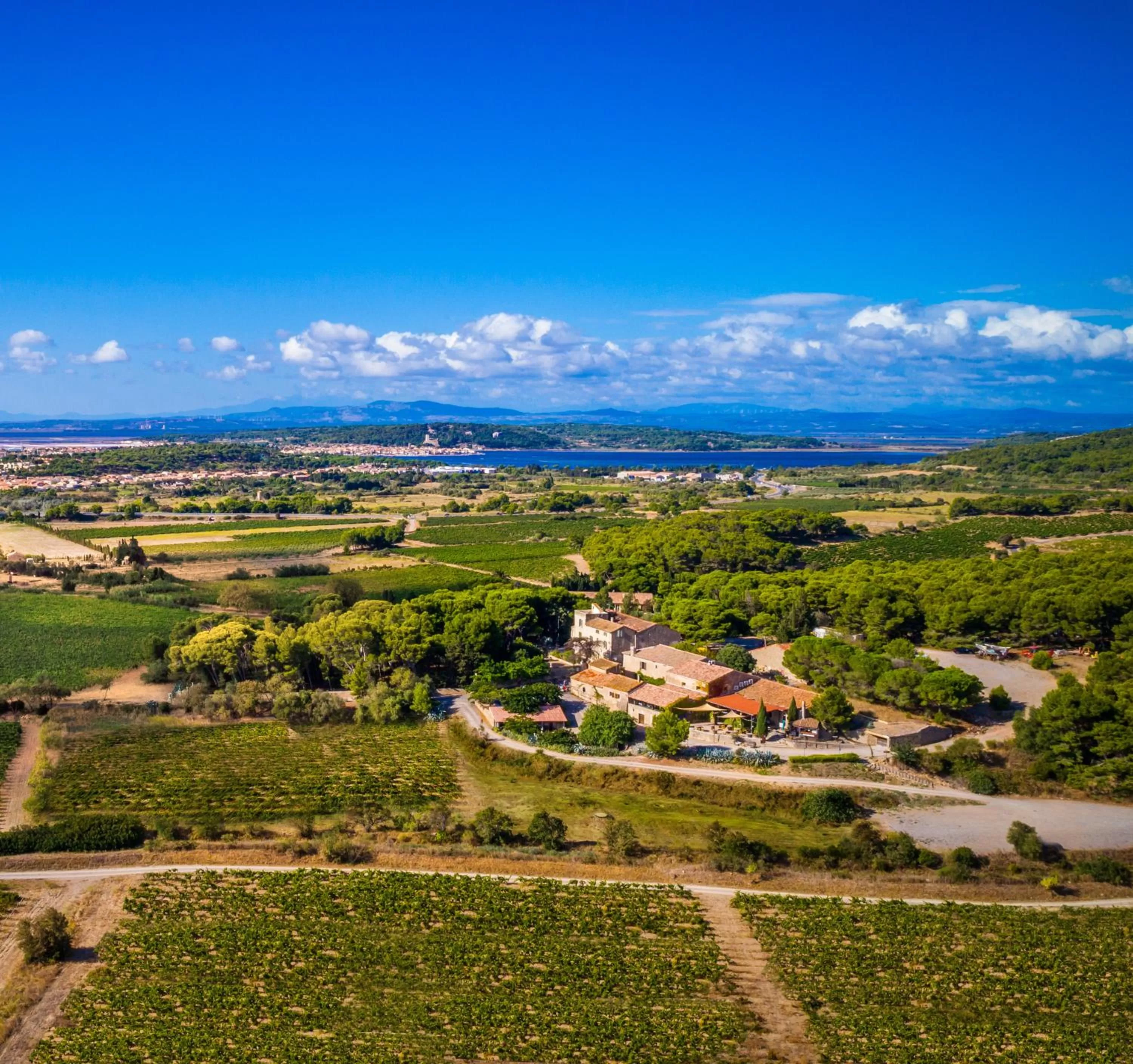 Sea view, Bird's-eye View in Château le Bouïs