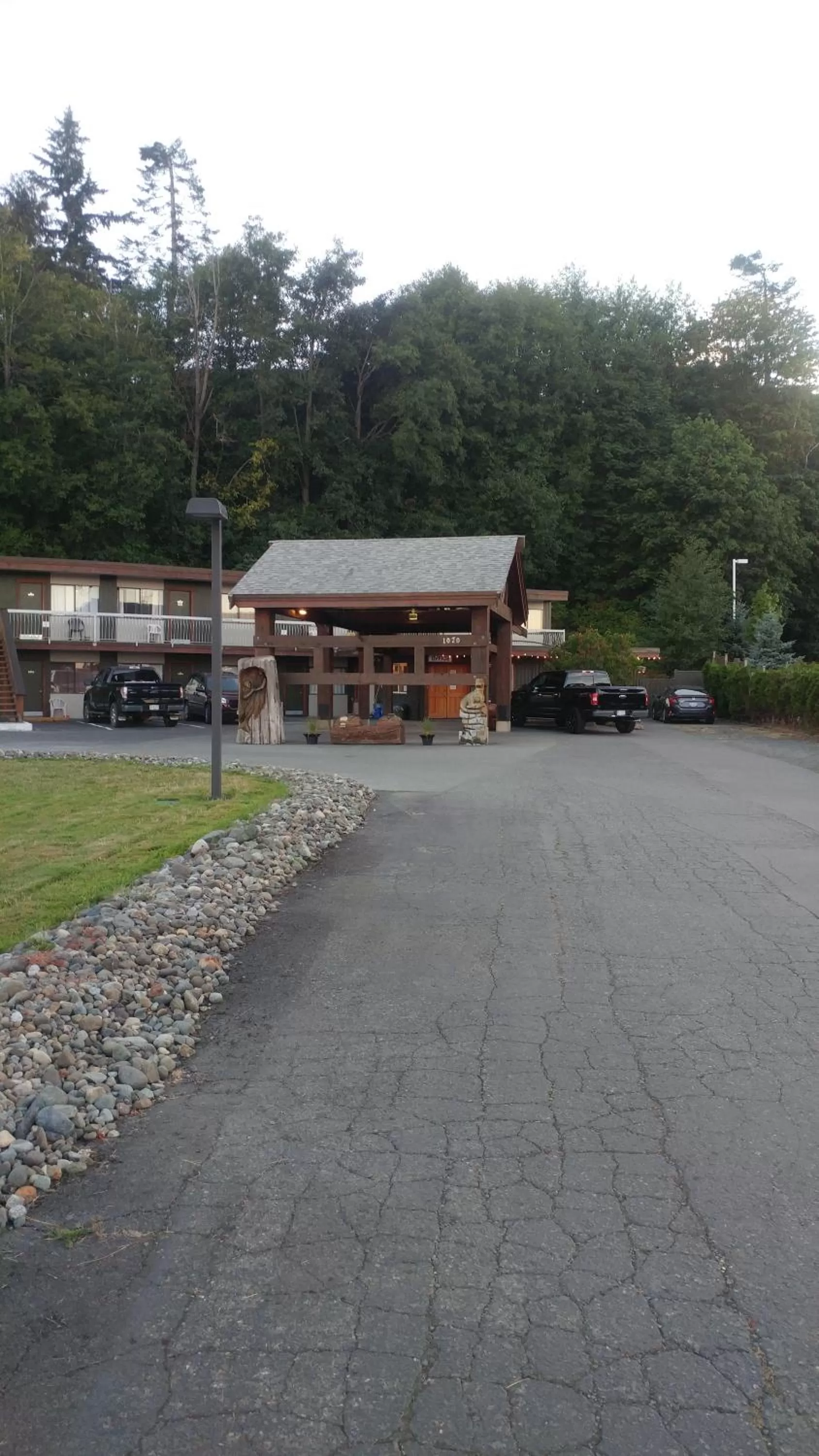 Property building in Big Rock Motel