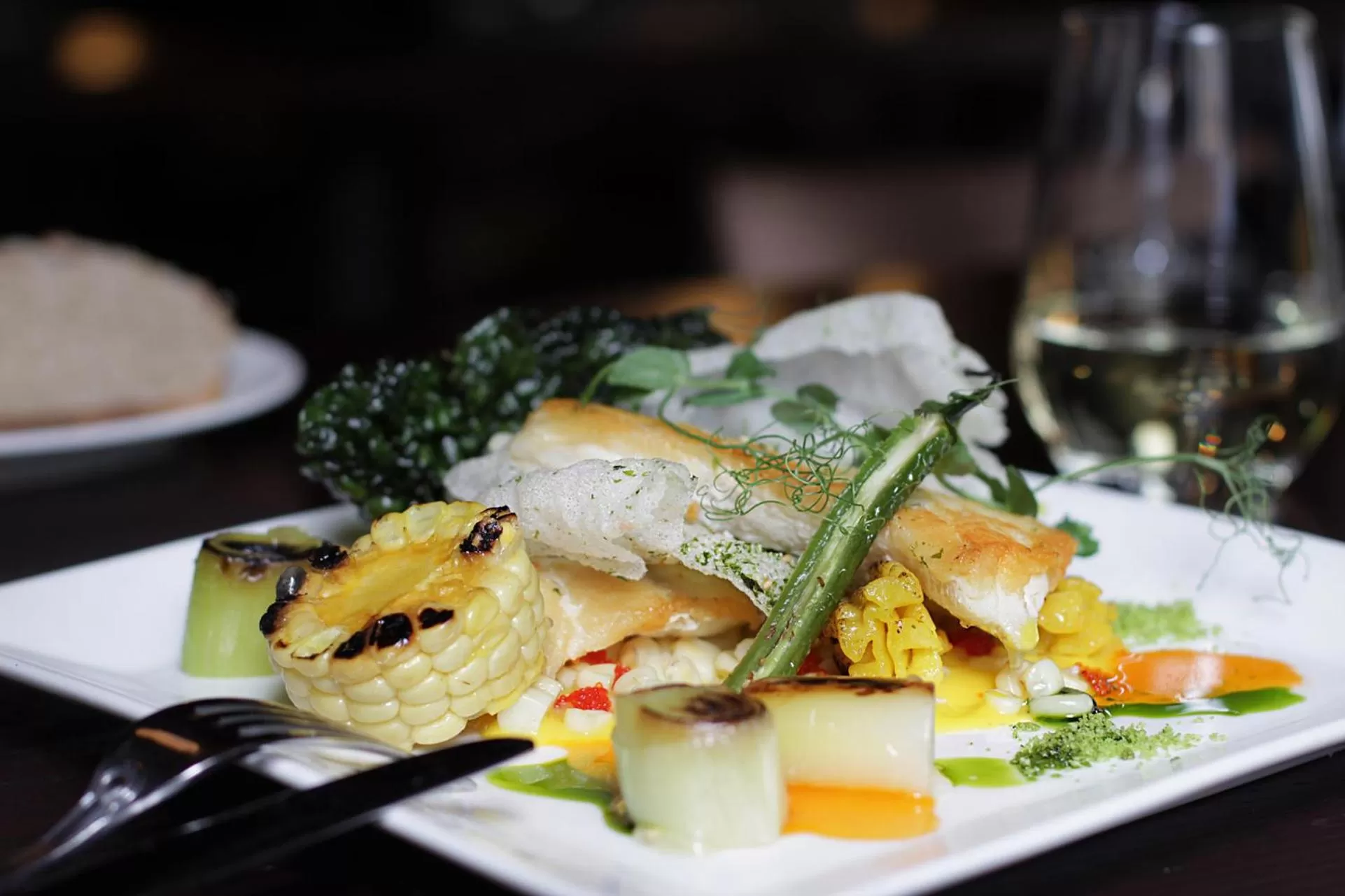 Food close-up in The Arrabelle at Vail Square, a RockResort, by Vail Resorts
