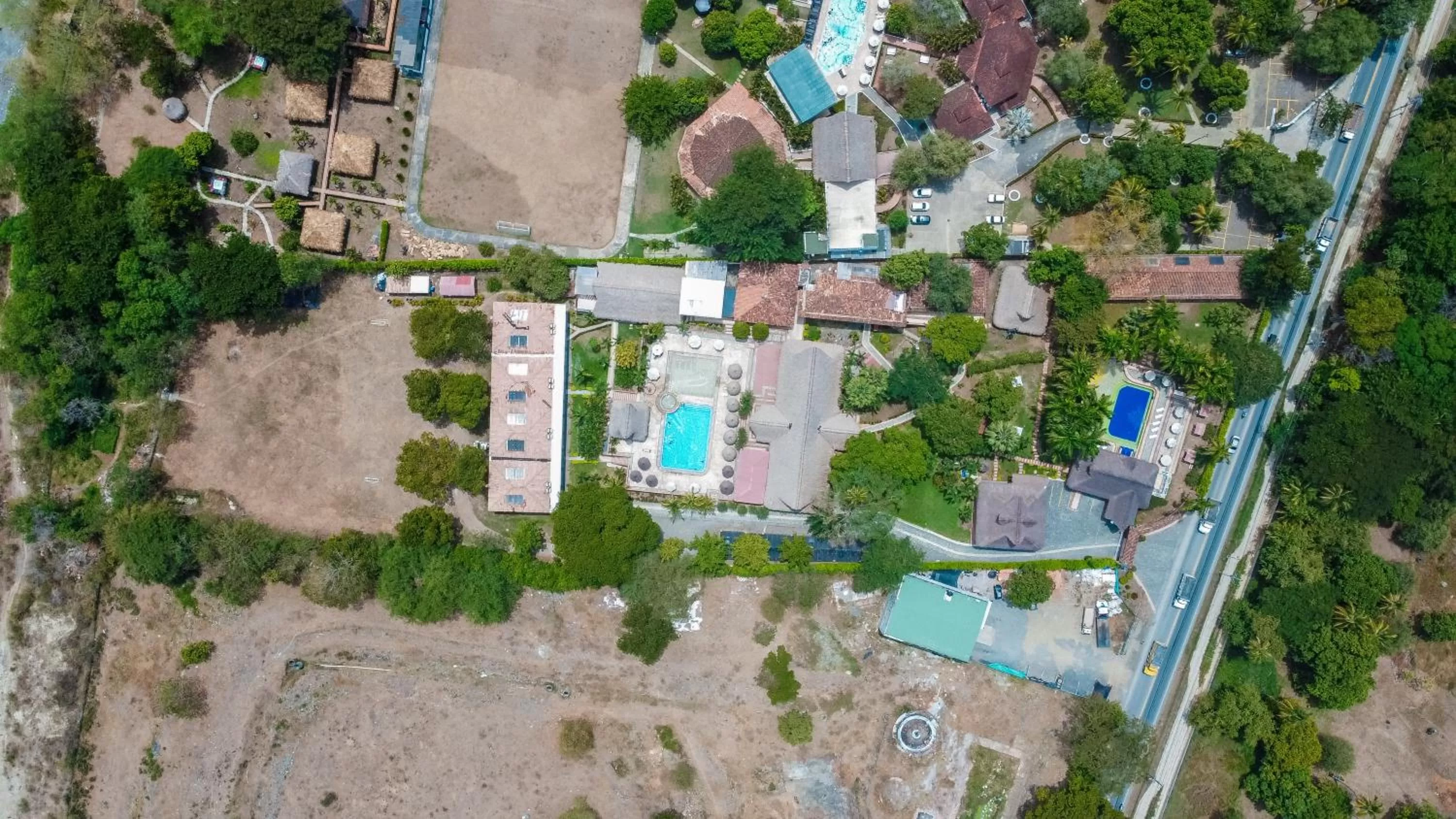 Property building, Bird's-eye View in Hotel Portón del Sol