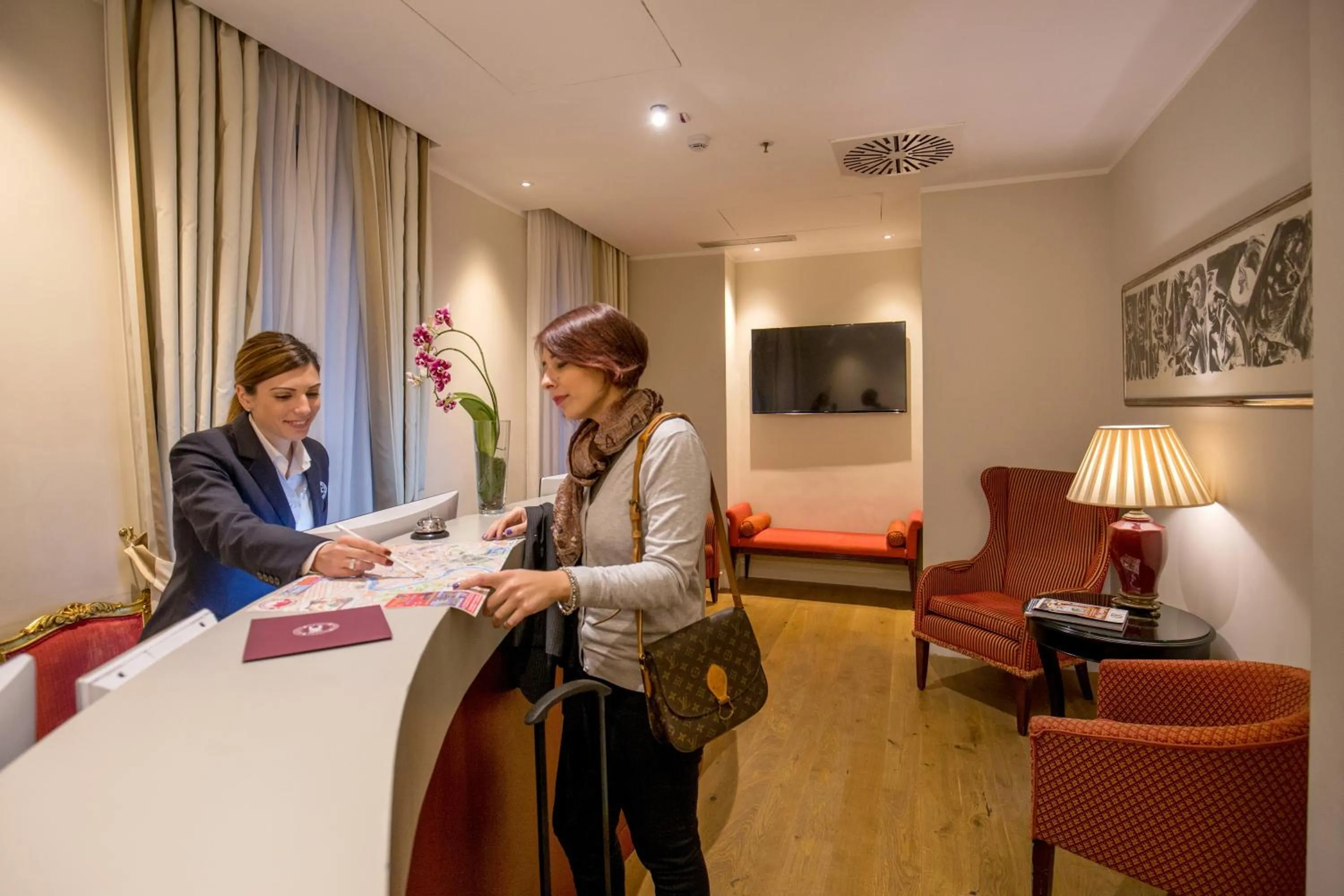 People in Hotel Monte Cenci