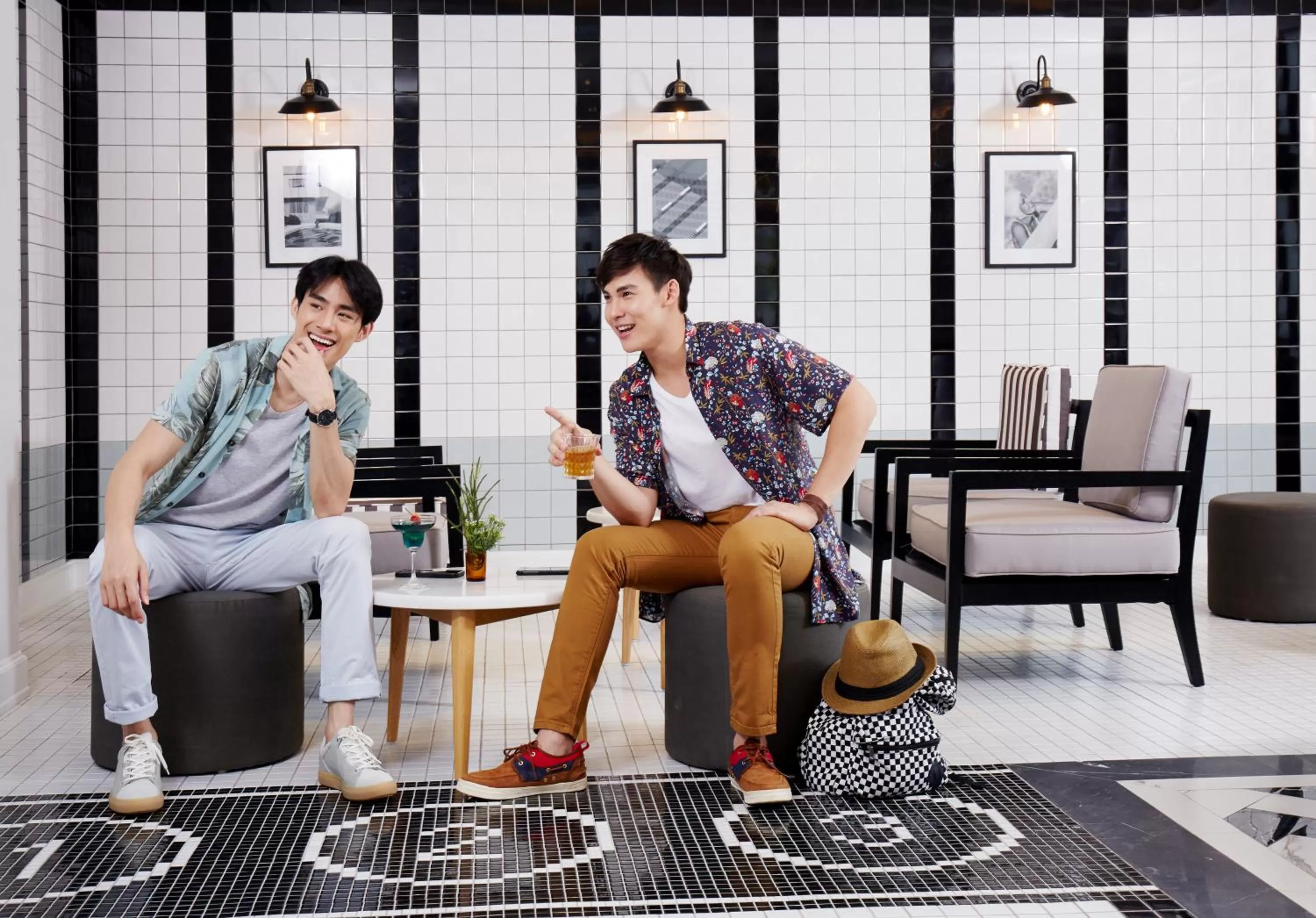 Lounge or bar in Vince Hotel Pratunam